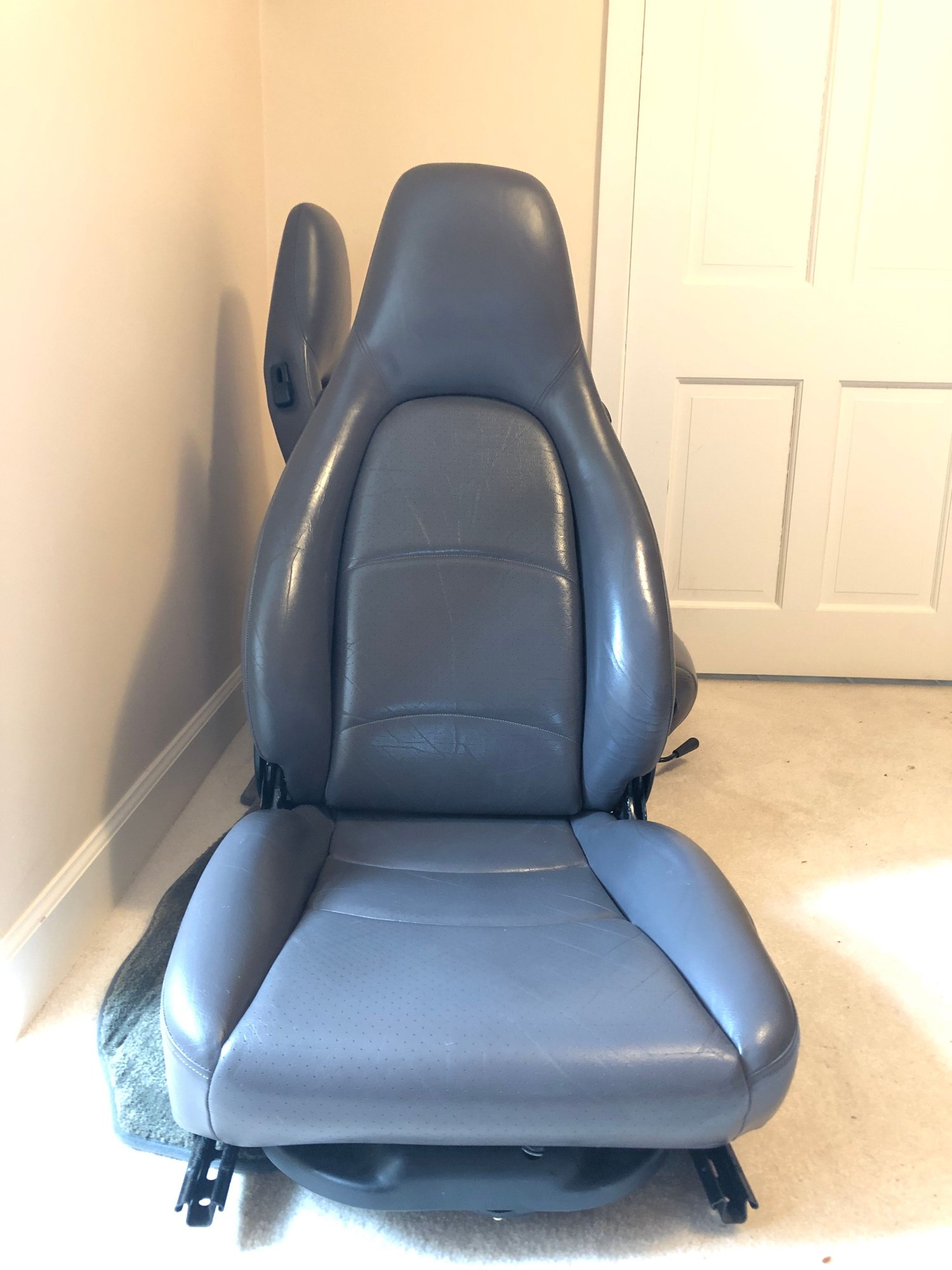 Interior/Upholstery - 993 Seats for Sale - Classic Grey - Used - 1995 to 1998 Porsche 911 - Wilmington, DE 19807, United States