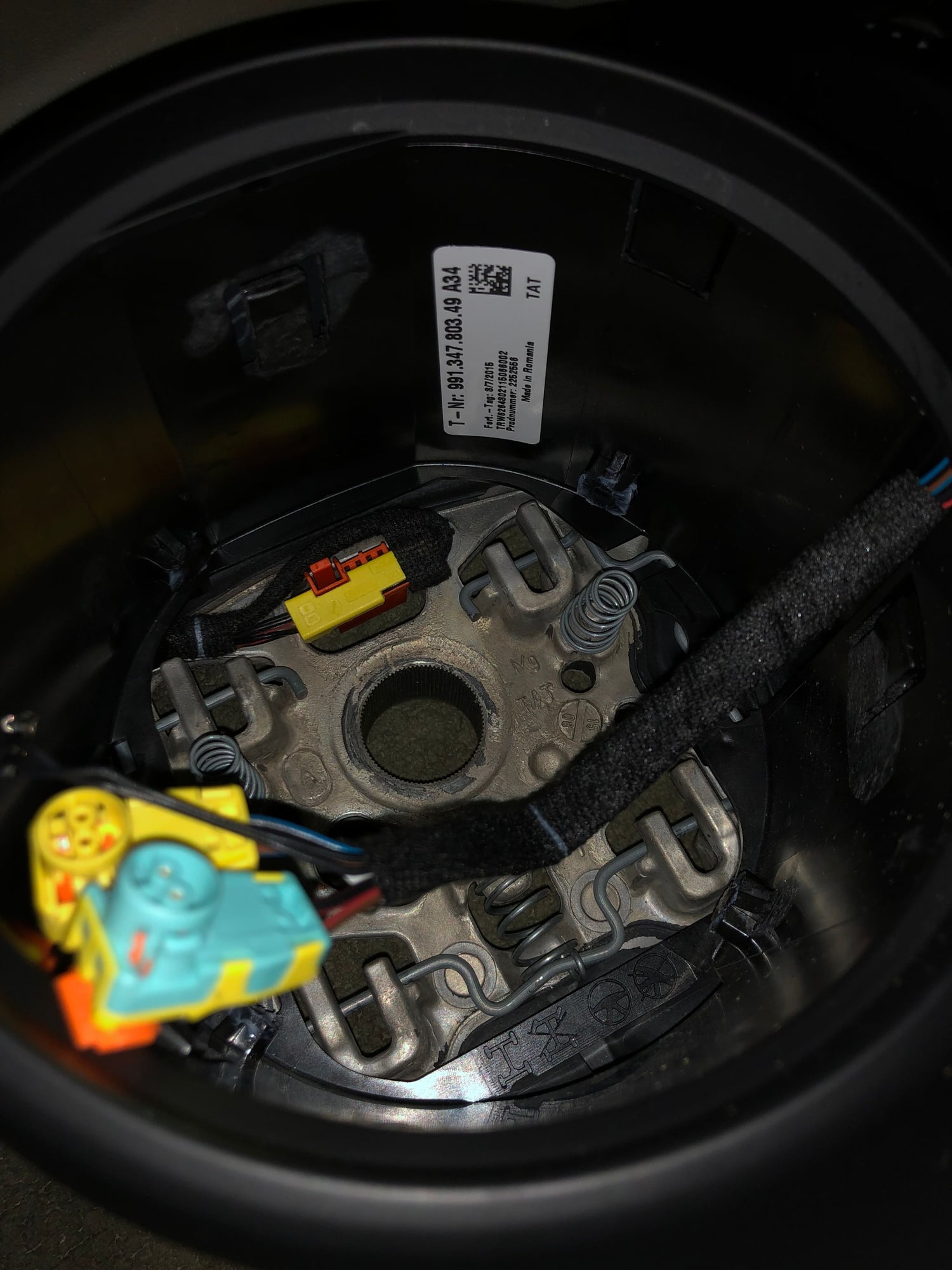 Steering/Suspension - Leather Multifunction steering wheel 9x1, ?? - Used - 2012 to 2016 Porsche 911 - Sarasota, FL 34202, United States