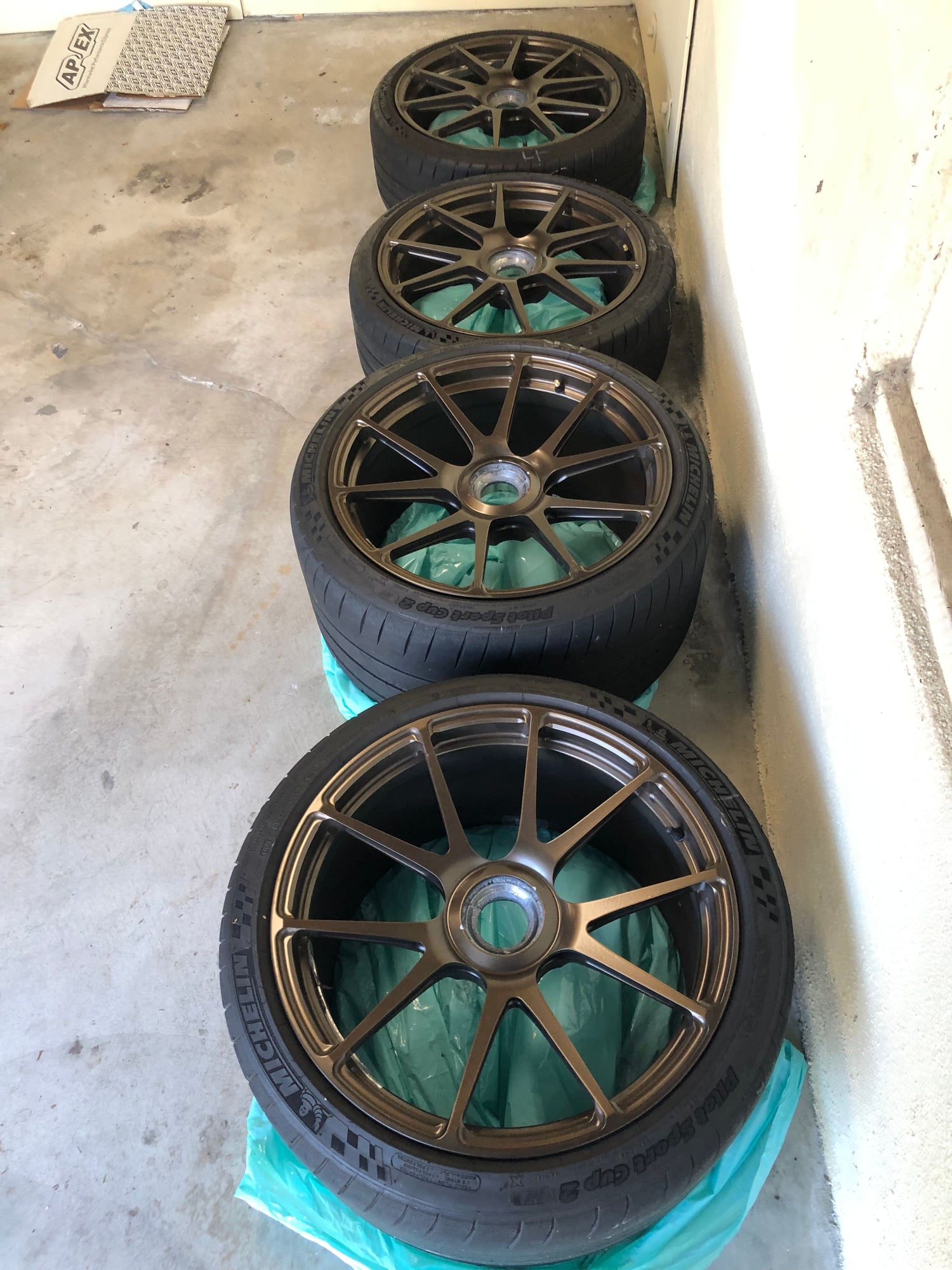Wheels and Tires/Axles - FORGELINE GA1R-CL SATIN BRONZE (STOCK 2018 GTS OFFSETS) - Used - 2017 to 2019 Porsche 911 - Los Angeles, CA 90064, United States