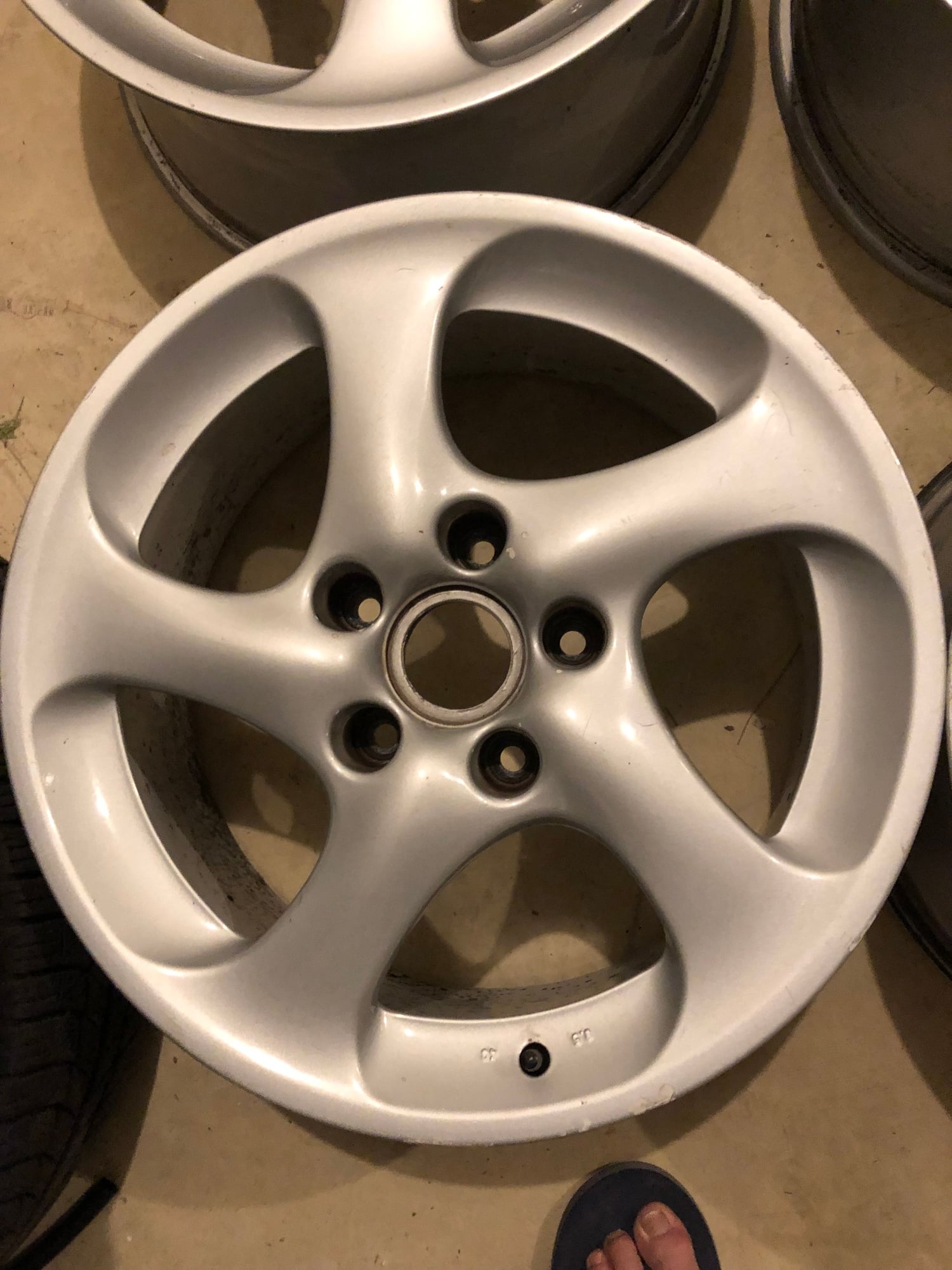 Wheels and Tires/Axles - 996 OEM GT2 Turbo Twist (Front - 18x8.5; Rear 12x12). RARE. - Used - 2001 to 2005 Porsche GT2 - 2001 to 2006 Porsche 911 - Stevensville, MD 21666, United States