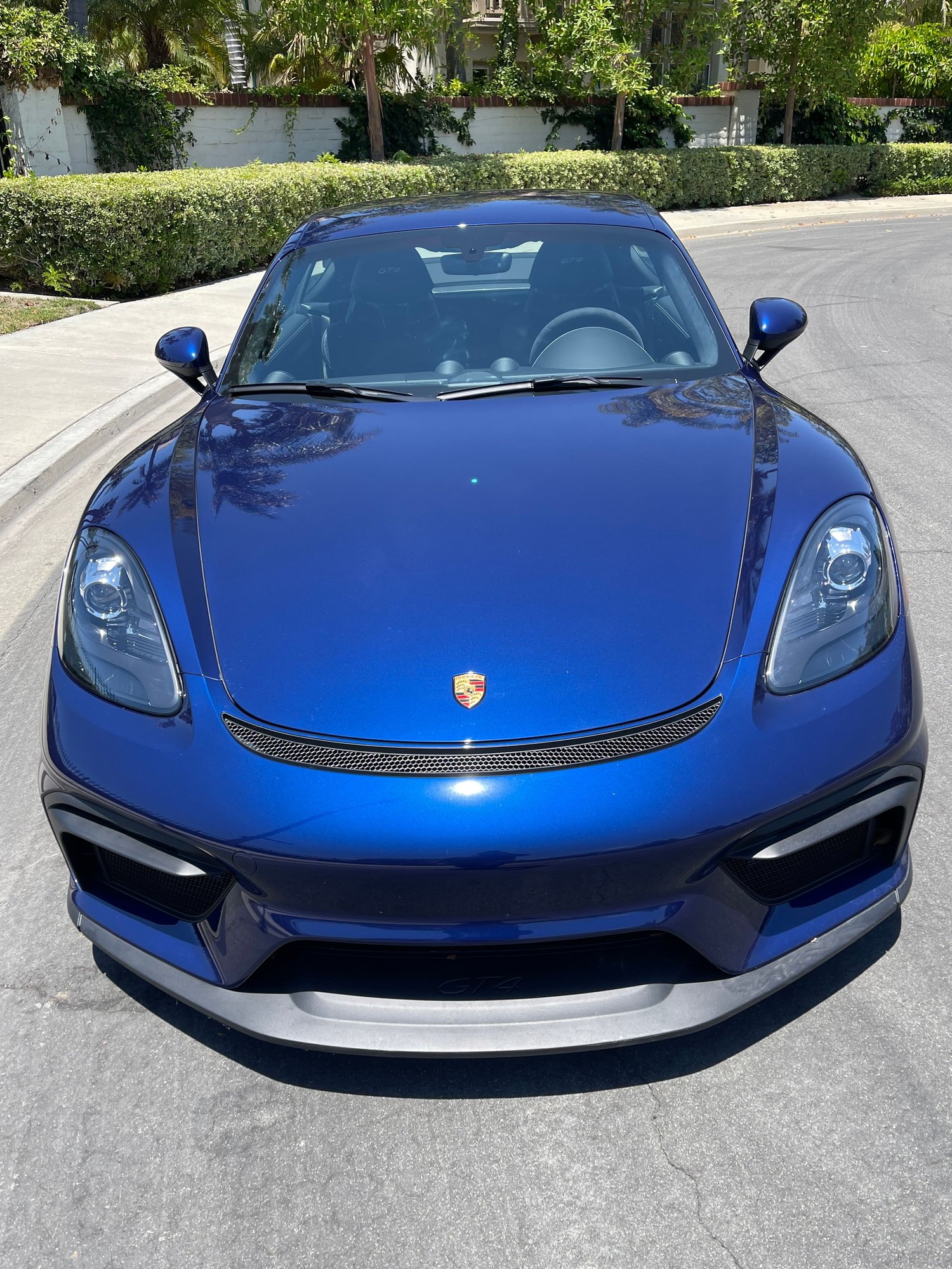 2021 Porsche 718 Cayman - FS: 2021 Gentian Blue PDK 718 Cayman GT4 w/LWB Seats - Used - VIN WP0AC2A81MK289086 - 2,060 Miles - 6 cyl - 2WD - Automatic - Coupe - Blue - Irvine, CA 92602, United States