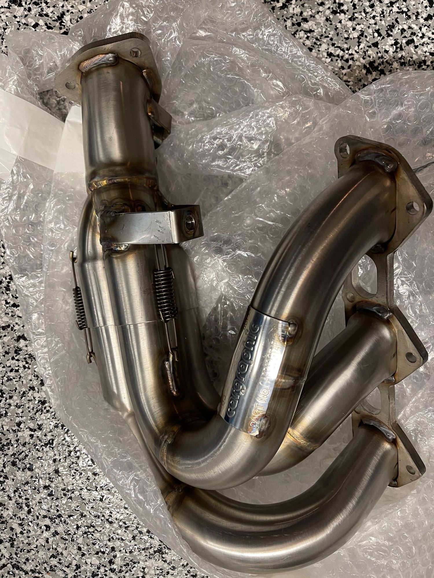 FS: Brand New Cargraphic Race Catless Headers for 718 GT4/Spyder