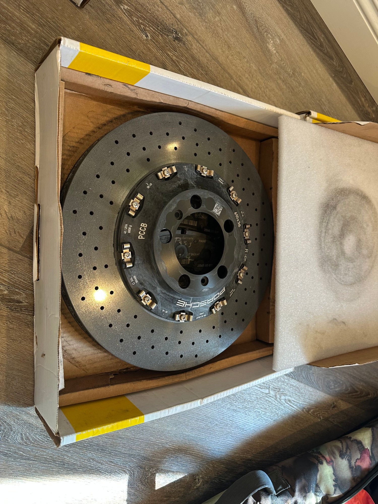 Brakes - PCCB rotors and pads set front and rear (991.1 GT3) - Used - 2014 to 2019 Porsche 911 - San Diego, CA 92127, United States