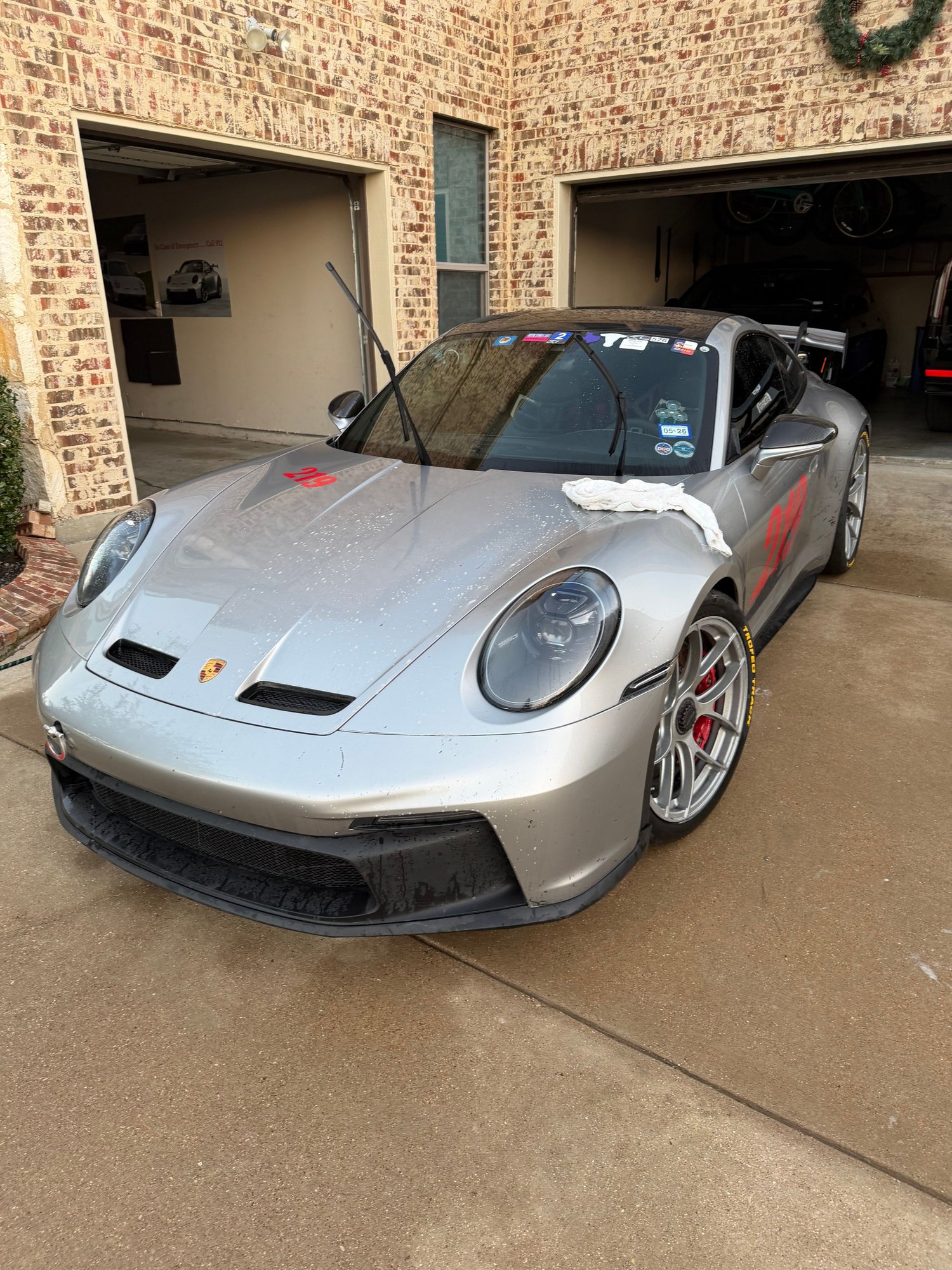 2022 Porsche 911 - Track Ready 992 GT3 for Sale - Used - VIN will provide l8tr - 6 cyl - 2WD - Automatic - Coupe - Silver - Cresson, TX 76035, United States