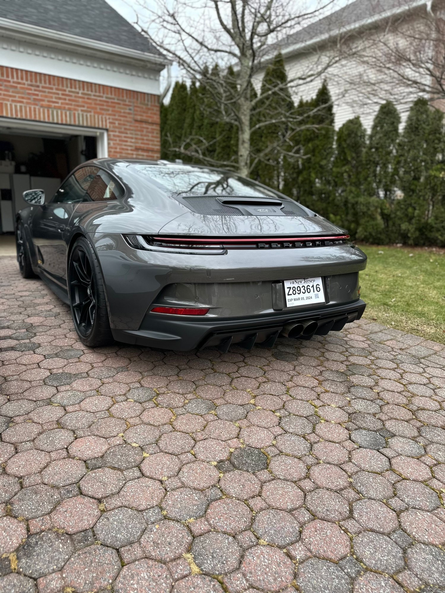 2022 Porsche 911 - 2022 PORSCHE 911 GT3 Touring - Used - VIN WP0AC2A97NS270293 - 8,000 Miles - 6 cyl - 2WD - Manual - Coupe - Gray - Saddle River, NJ 07458, United States