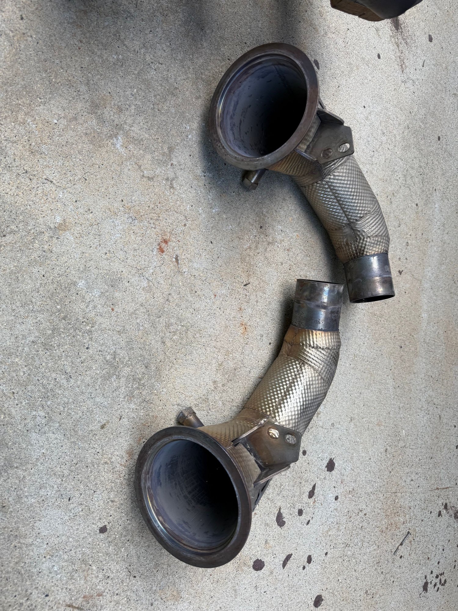 Engine - Exhaust - 992 Turbo/ Turbo S IPE Titanium Muffler & RedStar Exhaust Catless Downpipes - Used - All Years  All Models - Suwanee, GA 30024, United States