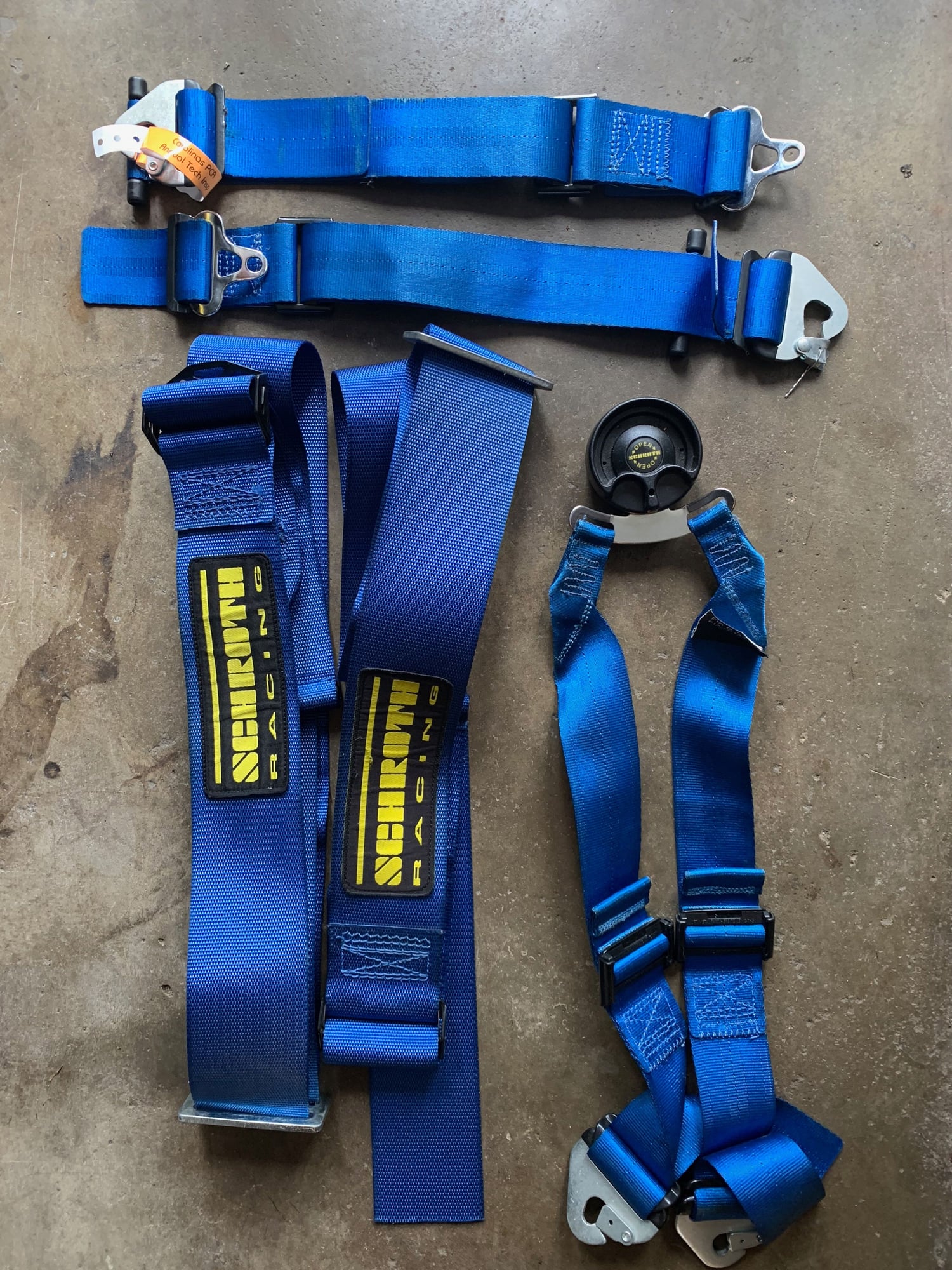 Miscellaneous - SCHROTH PROFI 6 POINT RACING HARNESS BLUE - Used - Los Angeles, CA 90026, United States