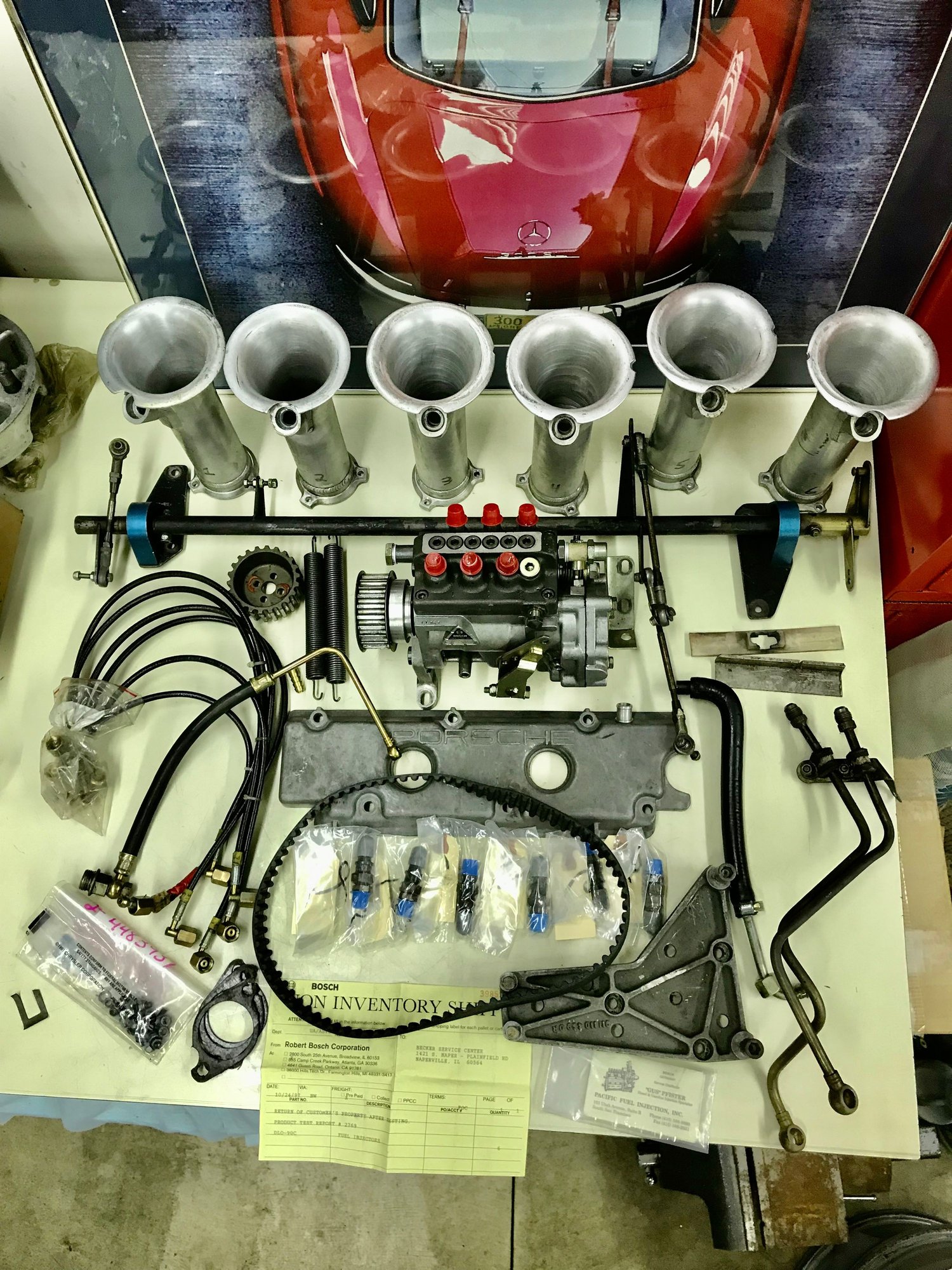 Engine - Intake/Fuel - SC/RS MFI pump and injection system parts. - Used - 1978 to 1998 Porsche 911 - Naperville, IL 60540, United States