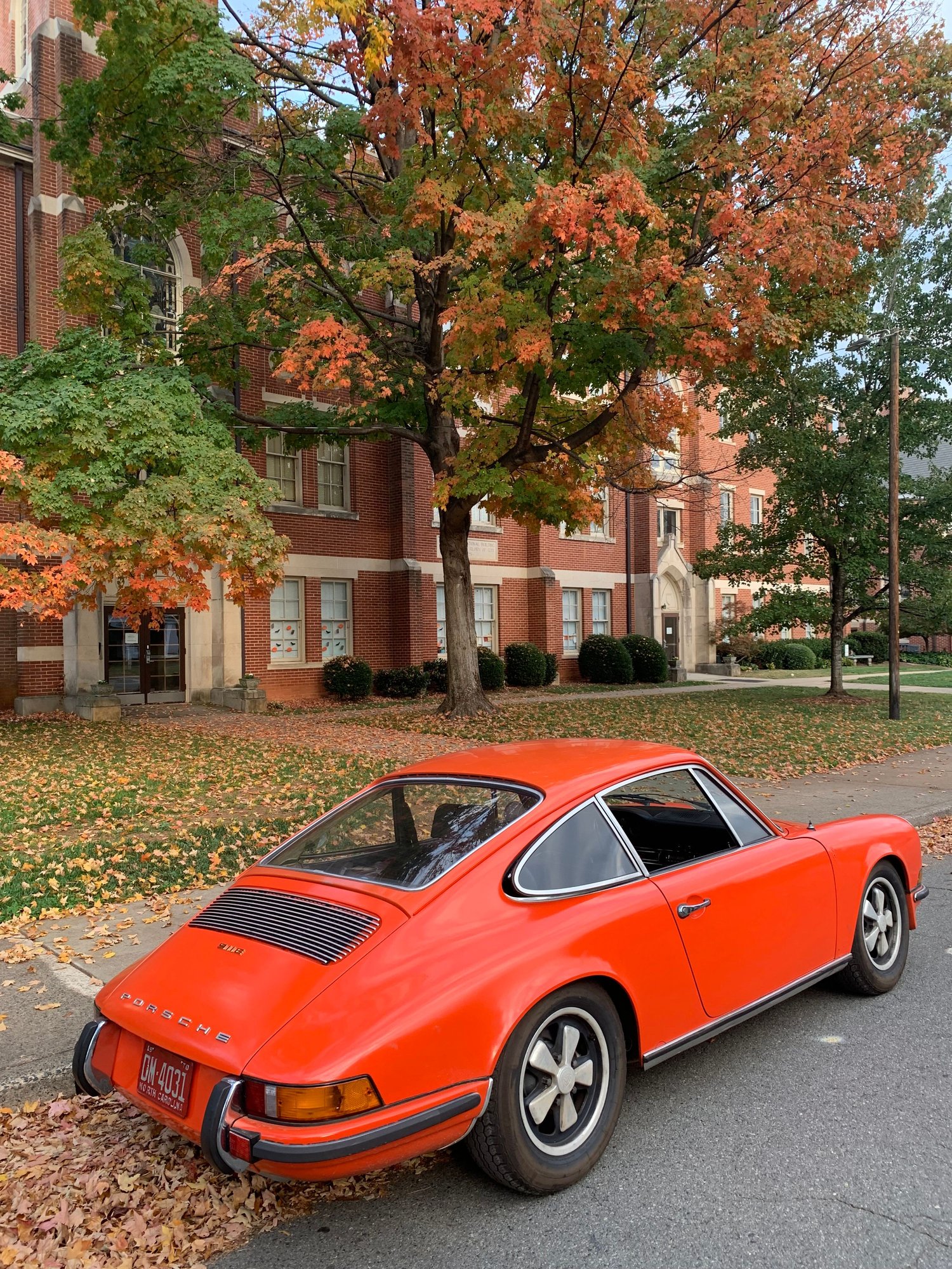 1970 Porsche 911 - NC: 1970 911E LWB - Used - VIN 9110200309 - 48,000 Miles - 6 cyl - 2WD - Manual - Coupe - Orange - Charlotte, NC 28203, United States