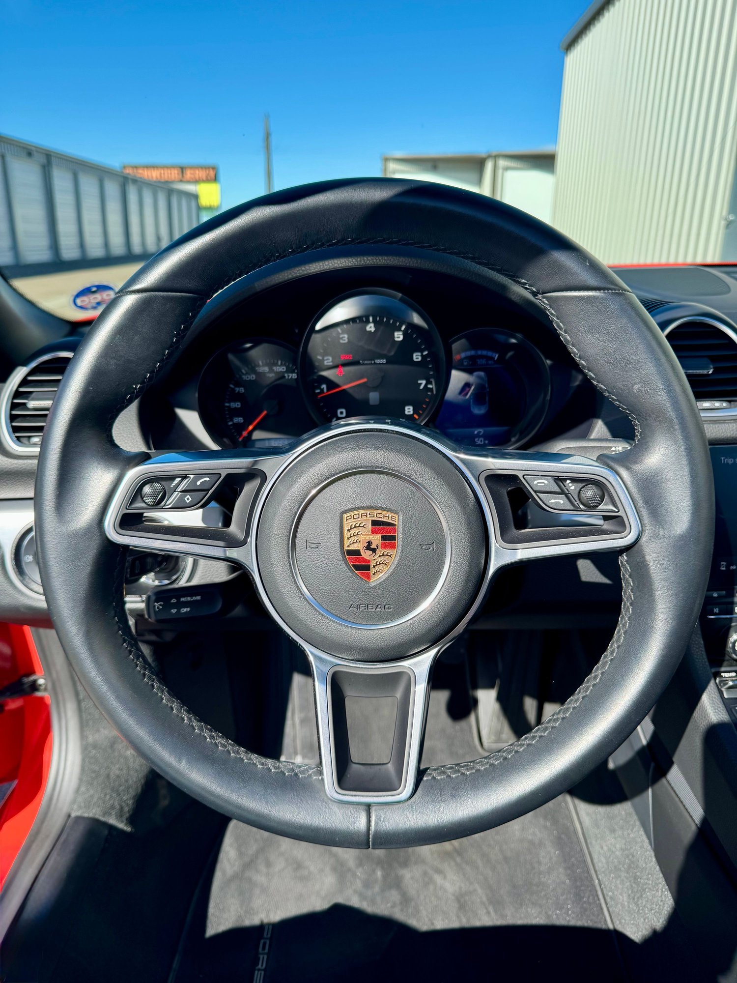2017 Porsche 718 Boxster - Say hello to Ginger!  Possibly the cleanest, lowest mileage 2017 718 in the USA! - Used - VIN WP0CA2A81HS221925 - 11,700 Miles - 4 cyl - AWD - Manual - Convertible - Orange - Eagle, ID 83714, United States