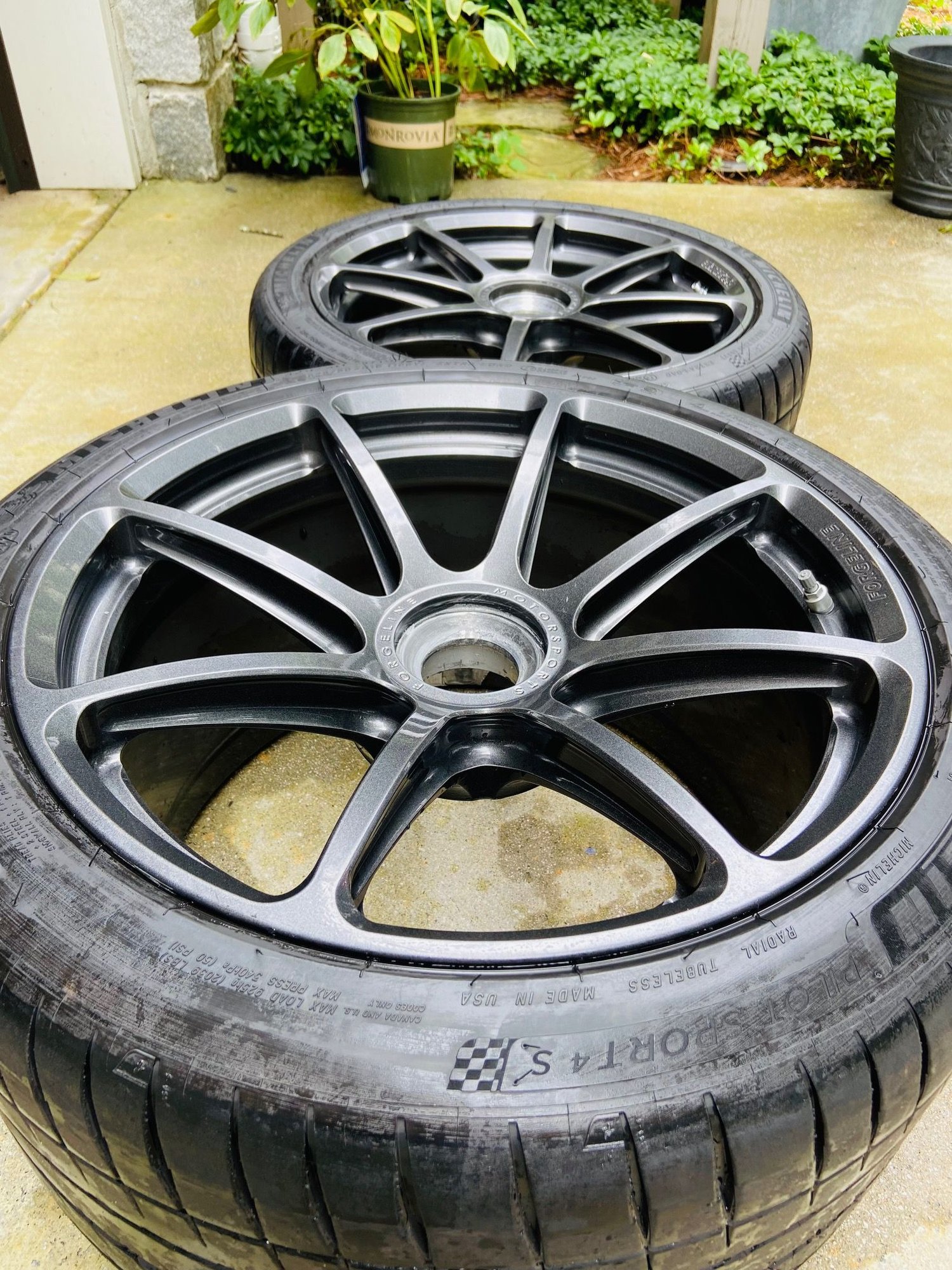 Wheels and Tires/Axles - 19 inch Forgeline GE1R Wheels with Michelin Pilot Sport 4s Tires - Used - 2014 to 2019 Porsche GT3 - Atlanta, GA 30339, United States