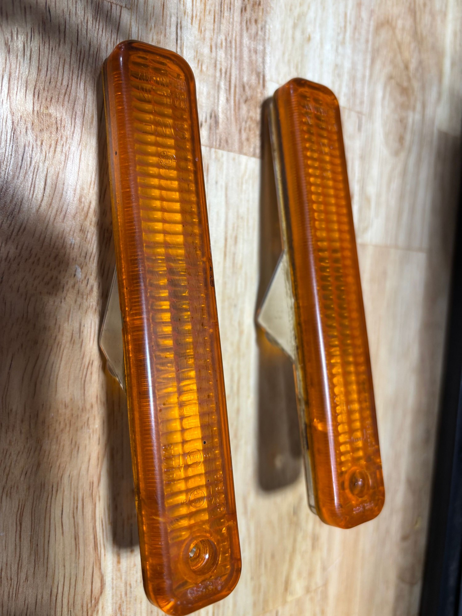 Exterior Body Parts - Porsche 928S Euro OEM Amber Side Markers - Used - -1 to 2027  All Models - Colorado Springs, CO 80908, United States