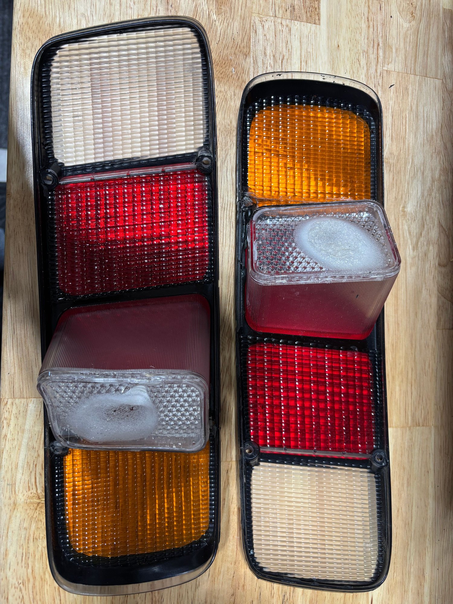 Exterior Body Parts - Porsche 928S Euro Rear Taillight Lenses - Used - 1983 Porsche 928 - Colorado Springs, CO 80908, United States