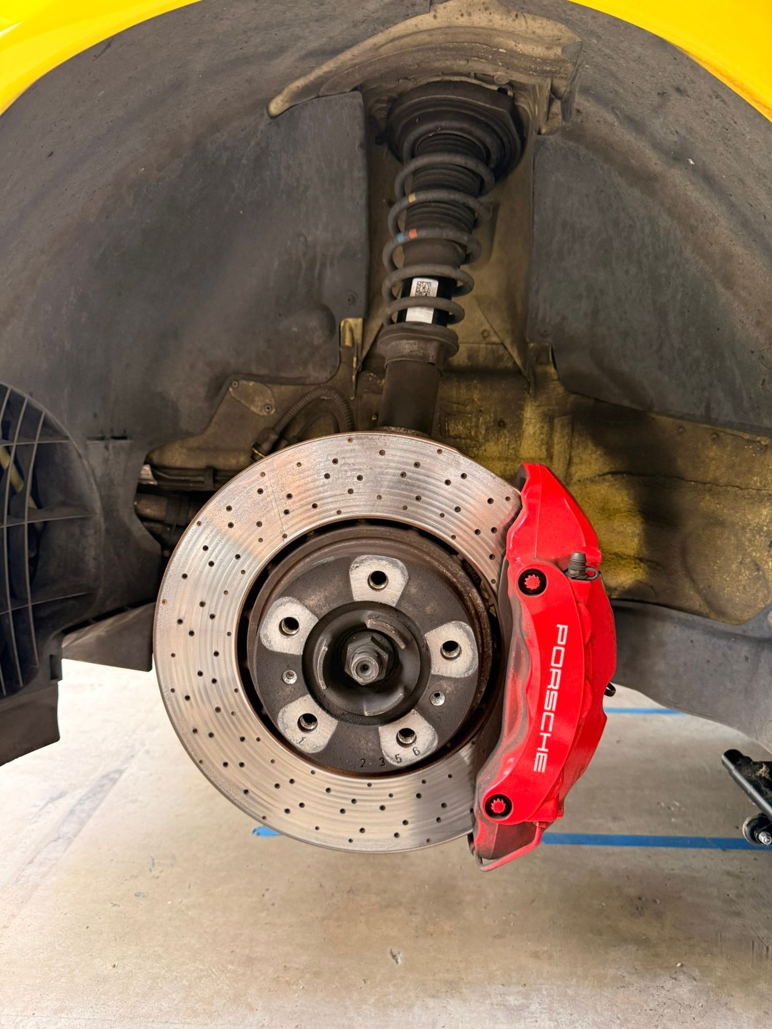 Before: the discs are not in a bad shape.