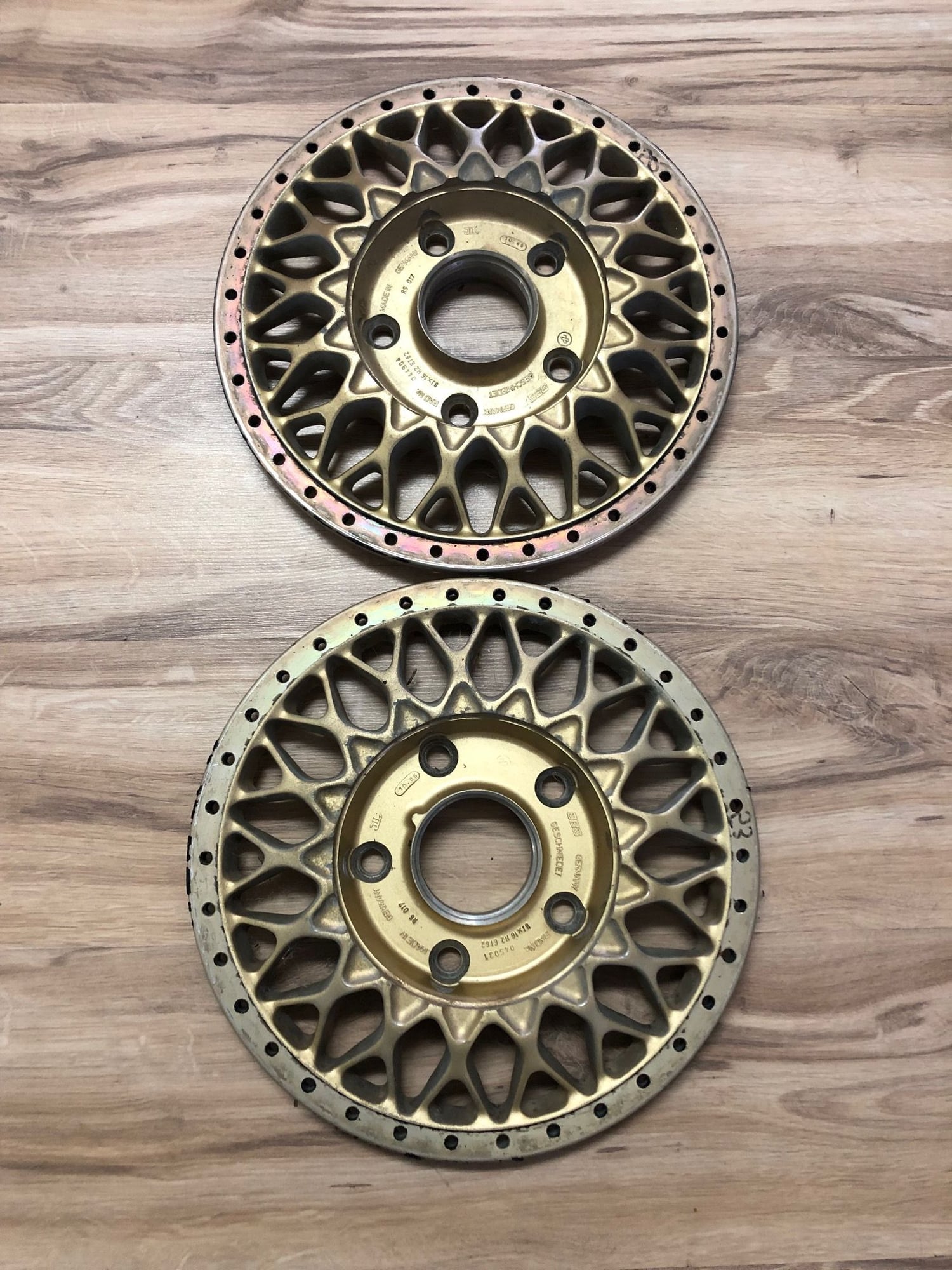 Wheels and Tires/Axles - FS: Pair of BBS RS 017 Wheel Centers - Used - New Smyrna Beach, FL 32168, United States