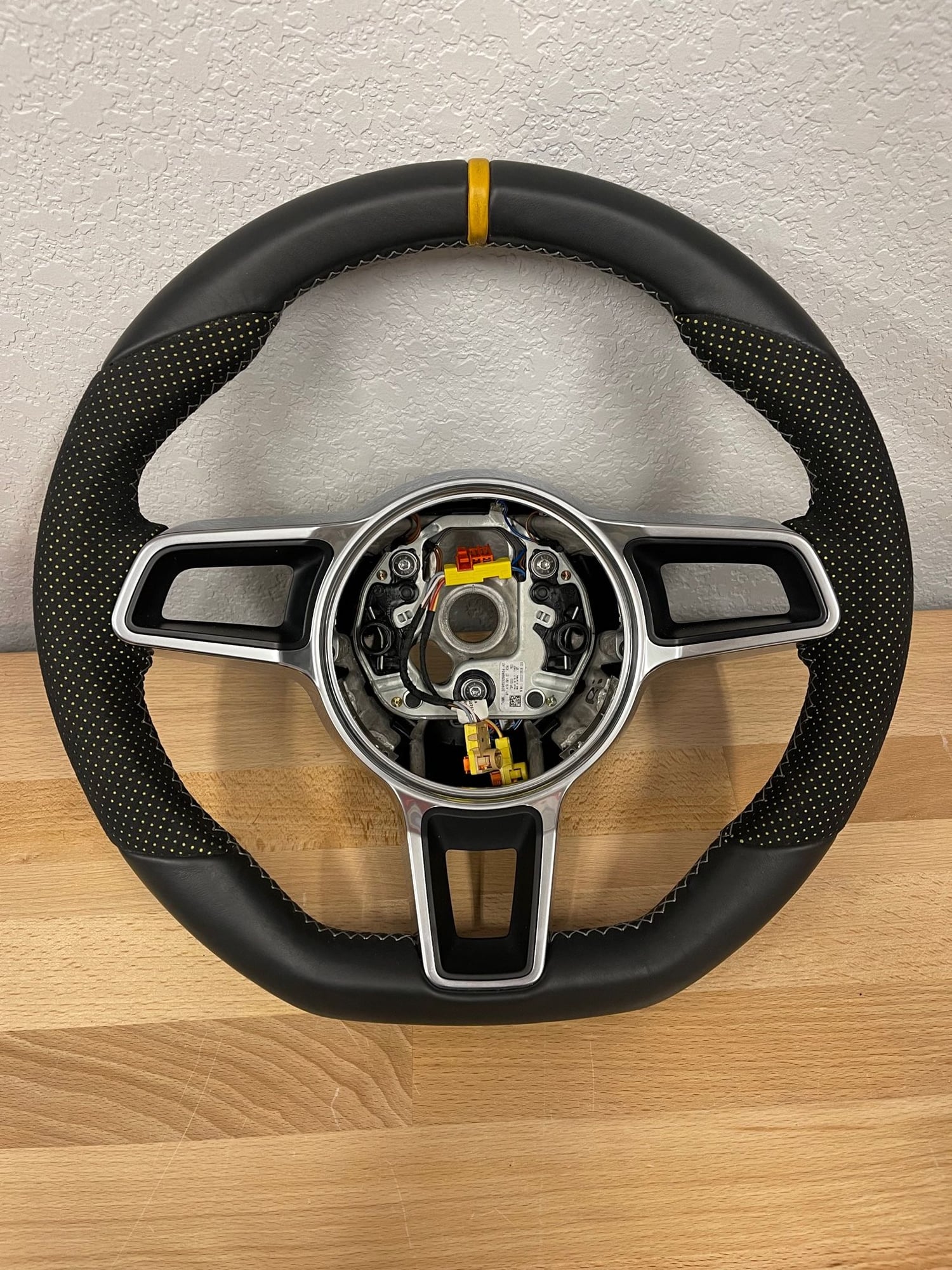 Exterior Body Parts - TechArt Steering wheel & TechArt Carbon Fiber mirror caps for 981 - Used - 2016 Porsche Cayman - Denver, CO 80221, United States