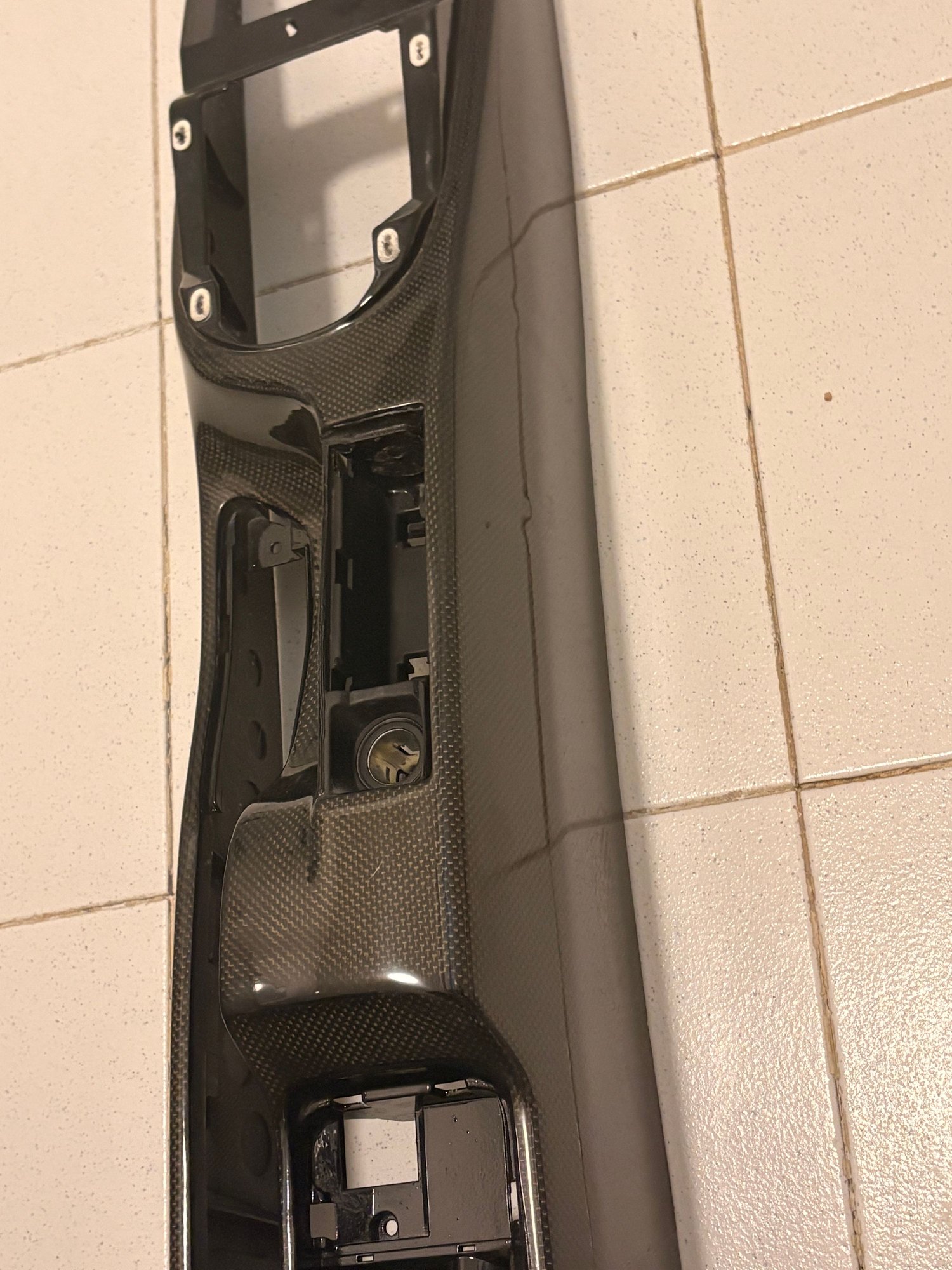 Interior/Upholstery - Carbon Center Console OEM 997 - Used - 2005 to 2012 Porsche 911 - Monaco, Monaco