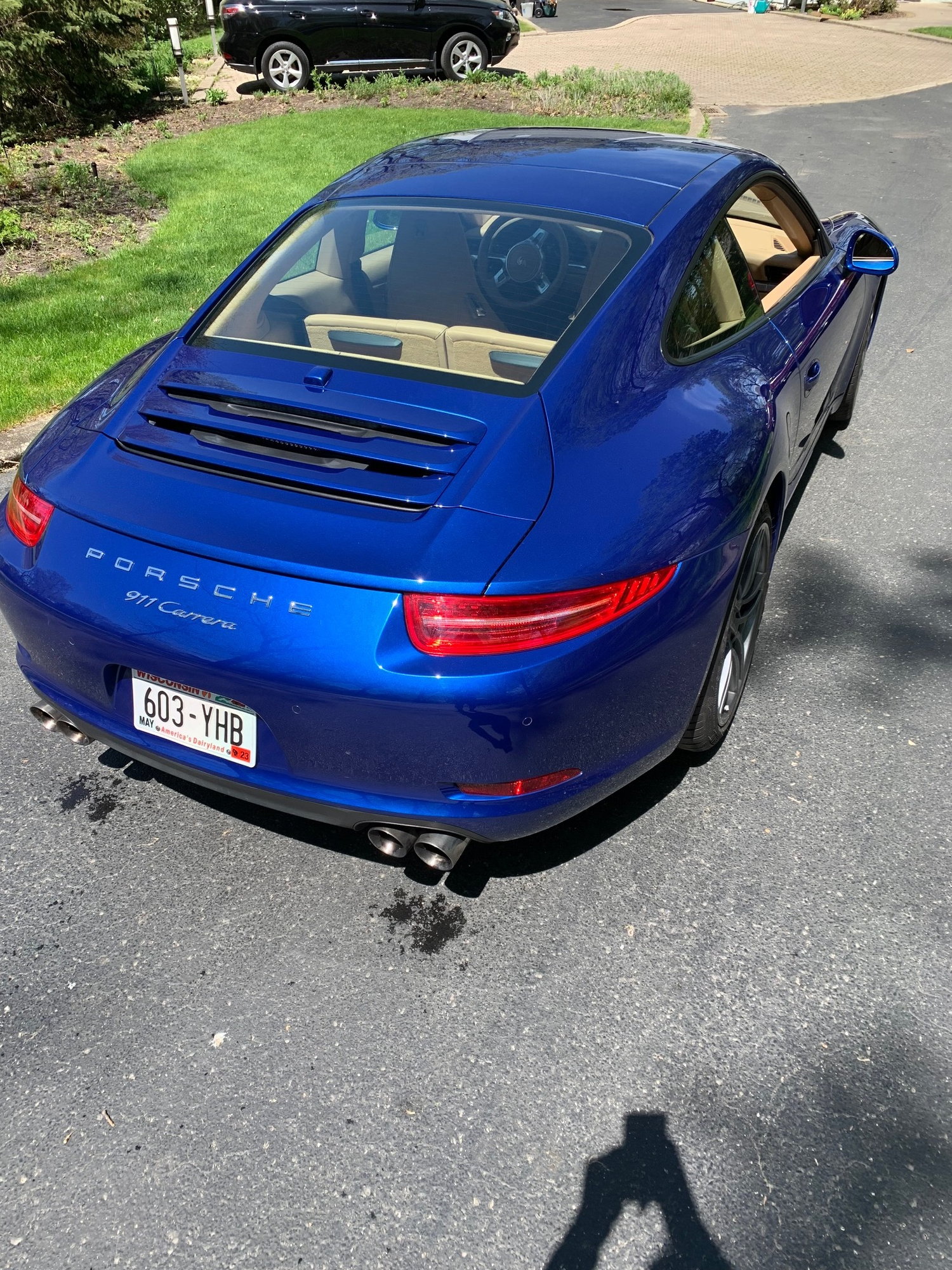 2013 Porsche 911 - 2013 C2 7MT - Used - VIN WP0AA2A98DS107818 - 46,100 Miles - 6 cyl - 2WD - Manual - Coupe - Blue - Elkhorn, WI 53147, United States