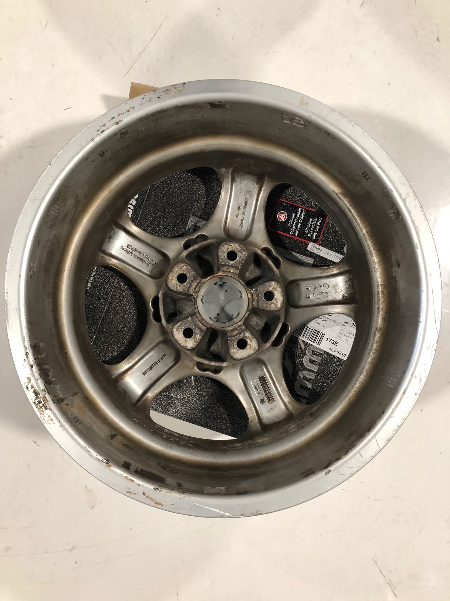 Wheels and Tires/Axles - FS: OEM CUP 1 wheels 17 inch - Used - All Years Porsche All Models - 1984 to 1997 Porsche 911 - Toronto, ON M9B6J4, Canada