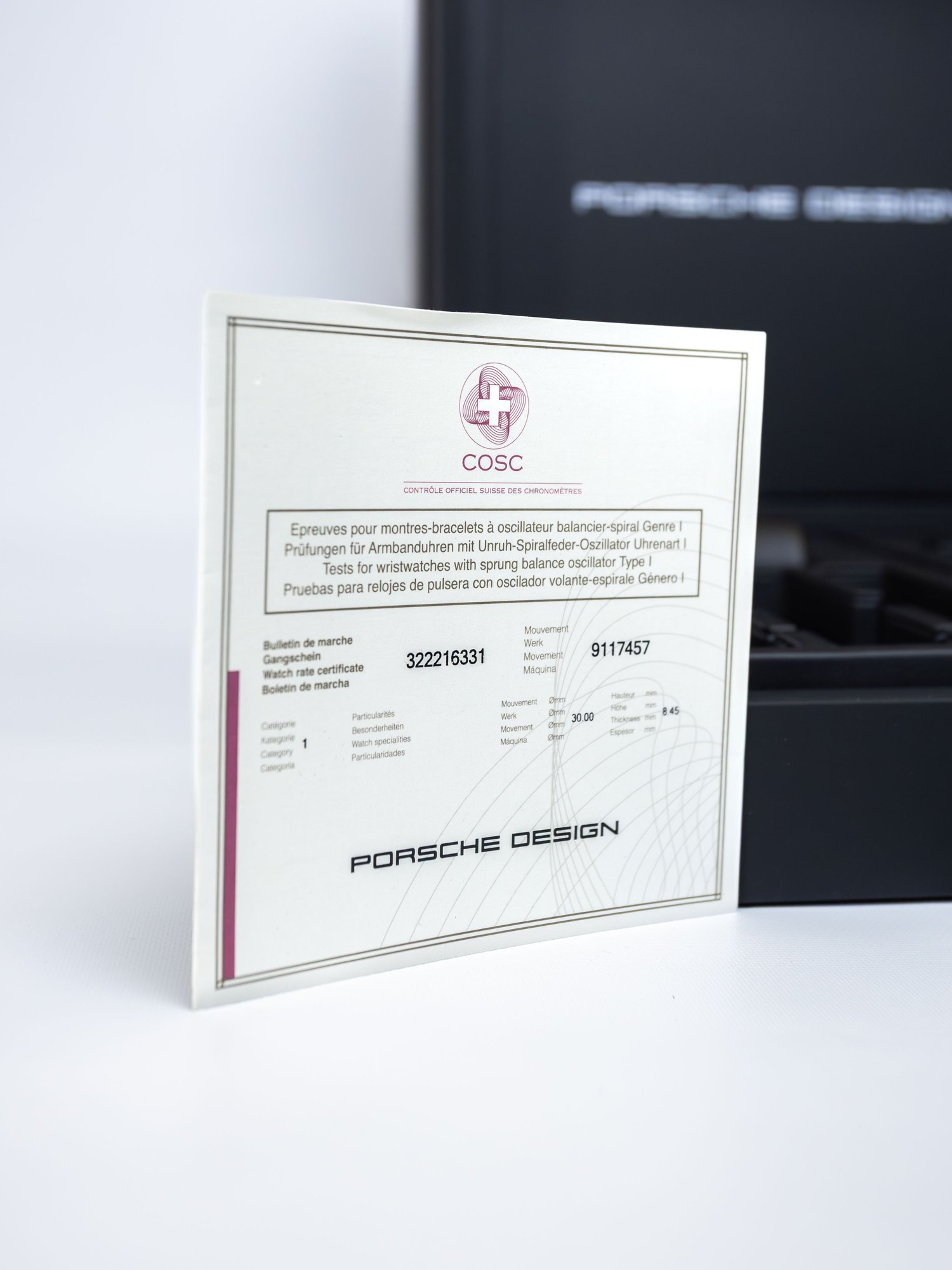 Accessories - 2023 Porsche DESIGN Sport Classic Watch found while cleaning out my mini storage. - Used - All Years  All Models - Auburn, CA 95603, United States