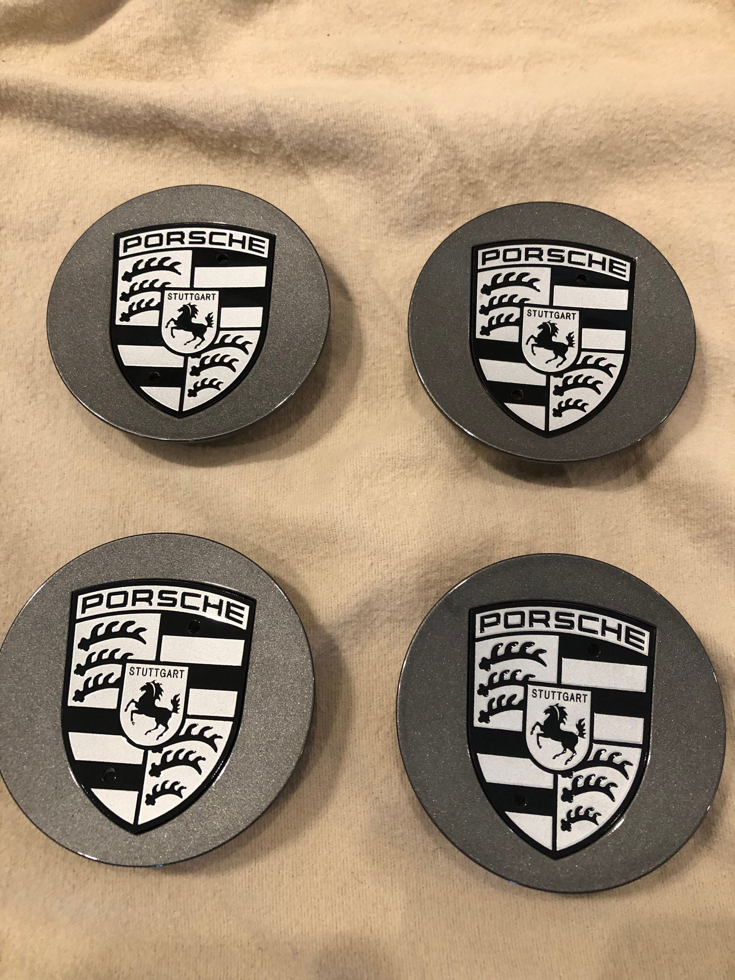 Porsche OEM Wheel Center Caps for Black Edition 911 Rennlist