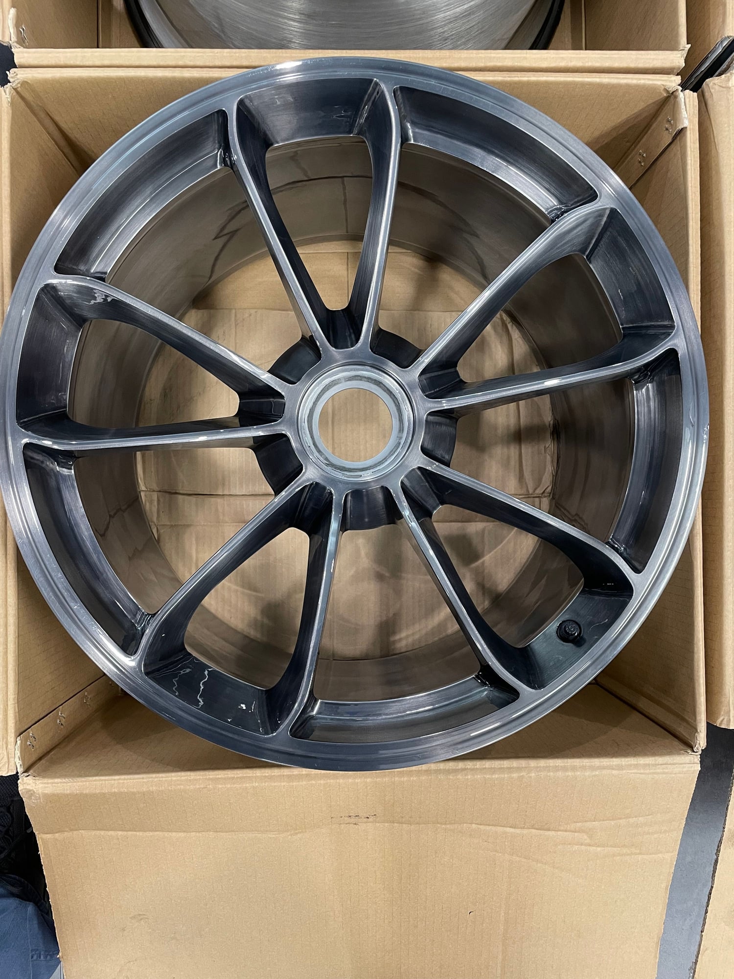 Wheels and Tires/Axles - 991 GT3 OEM Wheels with custom brushed finish - Used - 2015 to 2019 Porsche 911 - Harrisonburg, VA 22801, United States