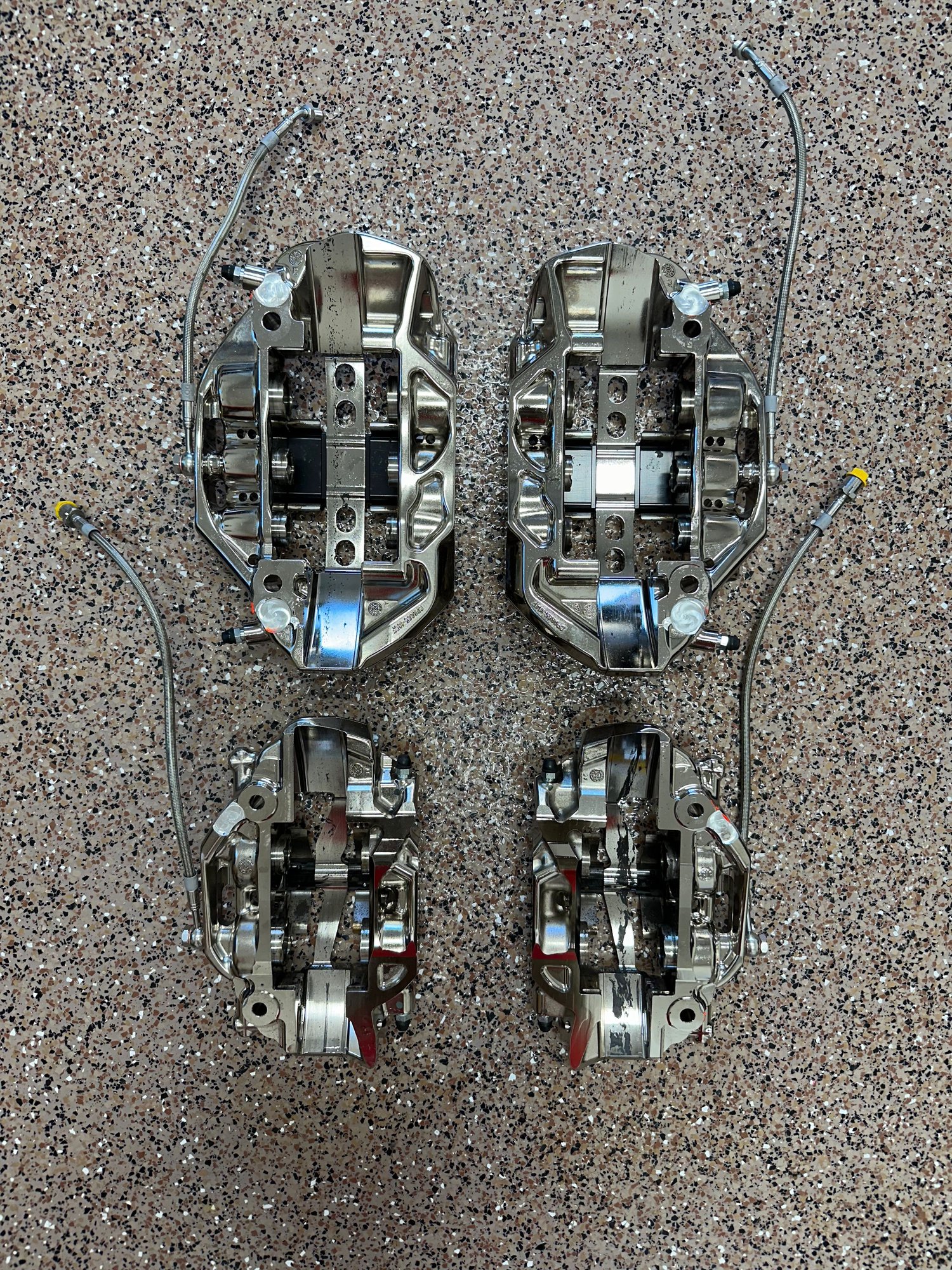 Brakes - AP Racing (ENP Finish) Front CP9661 Rear CP9449 Complete Kit - Used - Las Vegas, NV 89135, United States