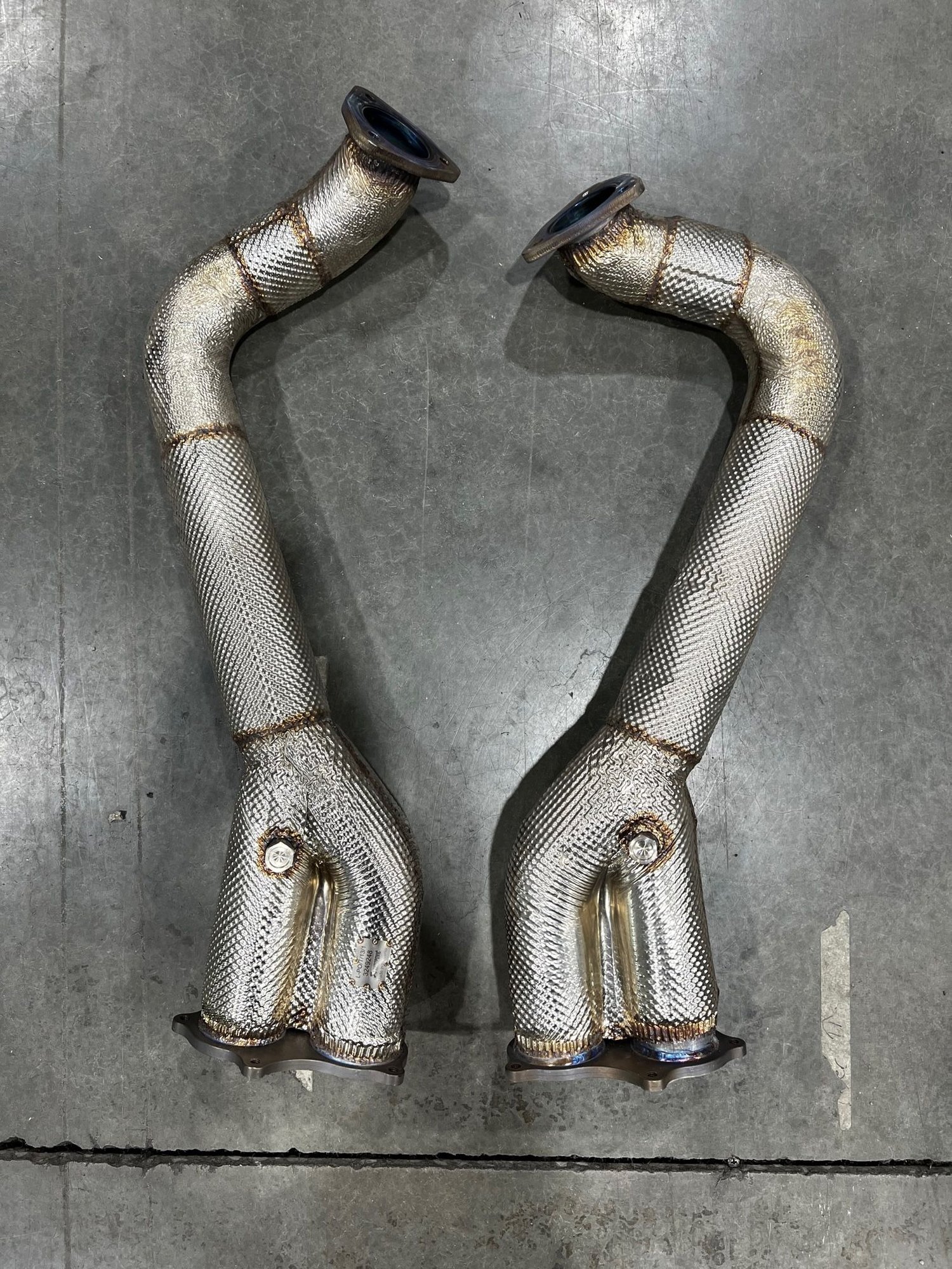 Engine - Exhaust - Akrapovic Titanium OAP/OPF delete/link pipes - Used - 2020 to 2023 Porsche 718 Cayman - 2020 to 2023 Porsche 718 Spyder - Chicago, IL 60148, United States