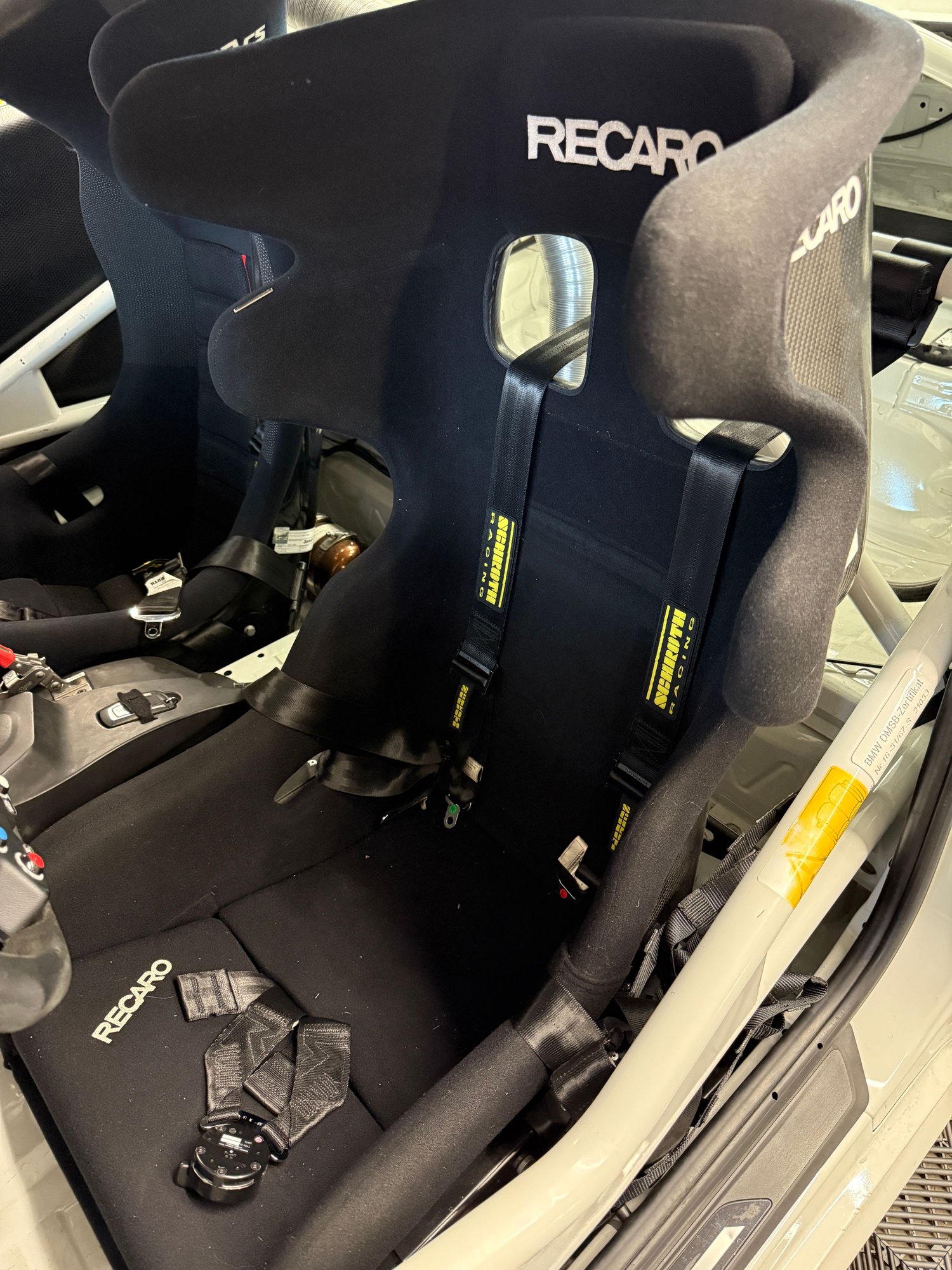 Interior/Upholstery - Recaro P1300 Carbon Seat and Slider w/pads, 2031 Date - Used - All Years  All Models - Southern Mn, MN 55111, United States