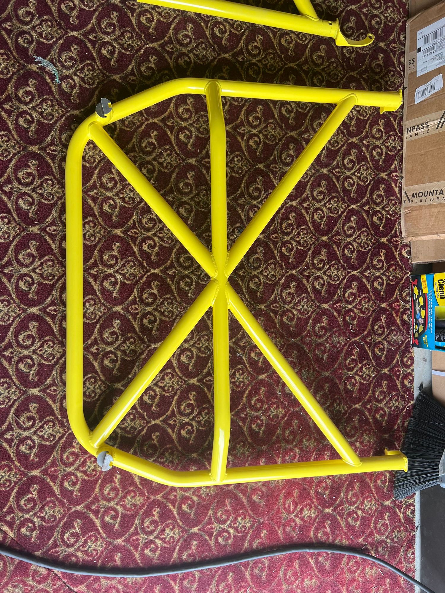 Interior/Upholstery - StudioRSR Chromoly Rollcage for 981 GT4 (and likely other 981 Caymans), Yellow - Used - -1 to 2024  All Models - Rowland Heights, CA 91748, United States