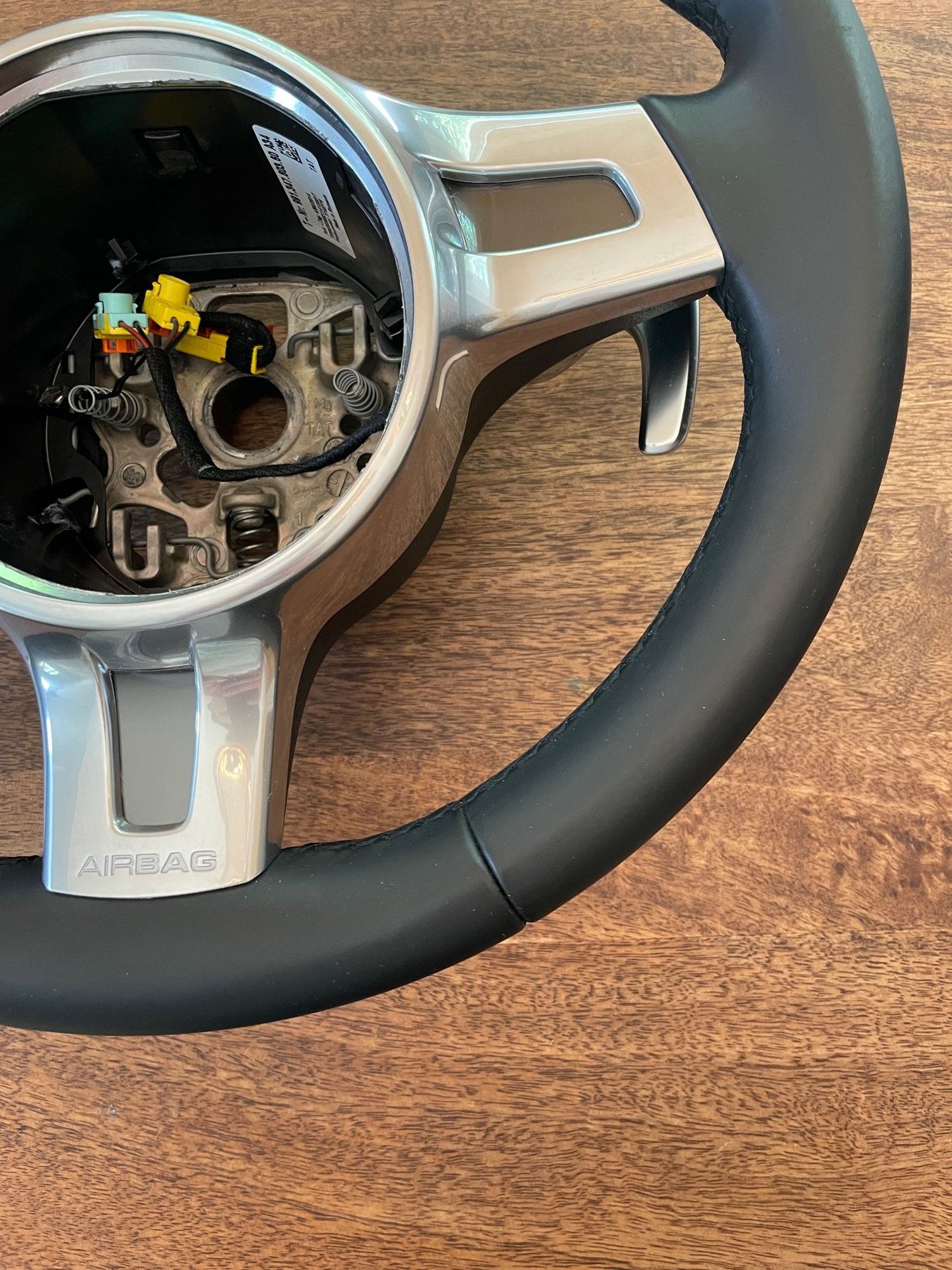 Interior/Upholstery - 991 Sport Design Steering Wheel. PDK, Black, SC lights - Used - 2005 to 2016 Porsche 911 - Mooresville, NC 28117, United States