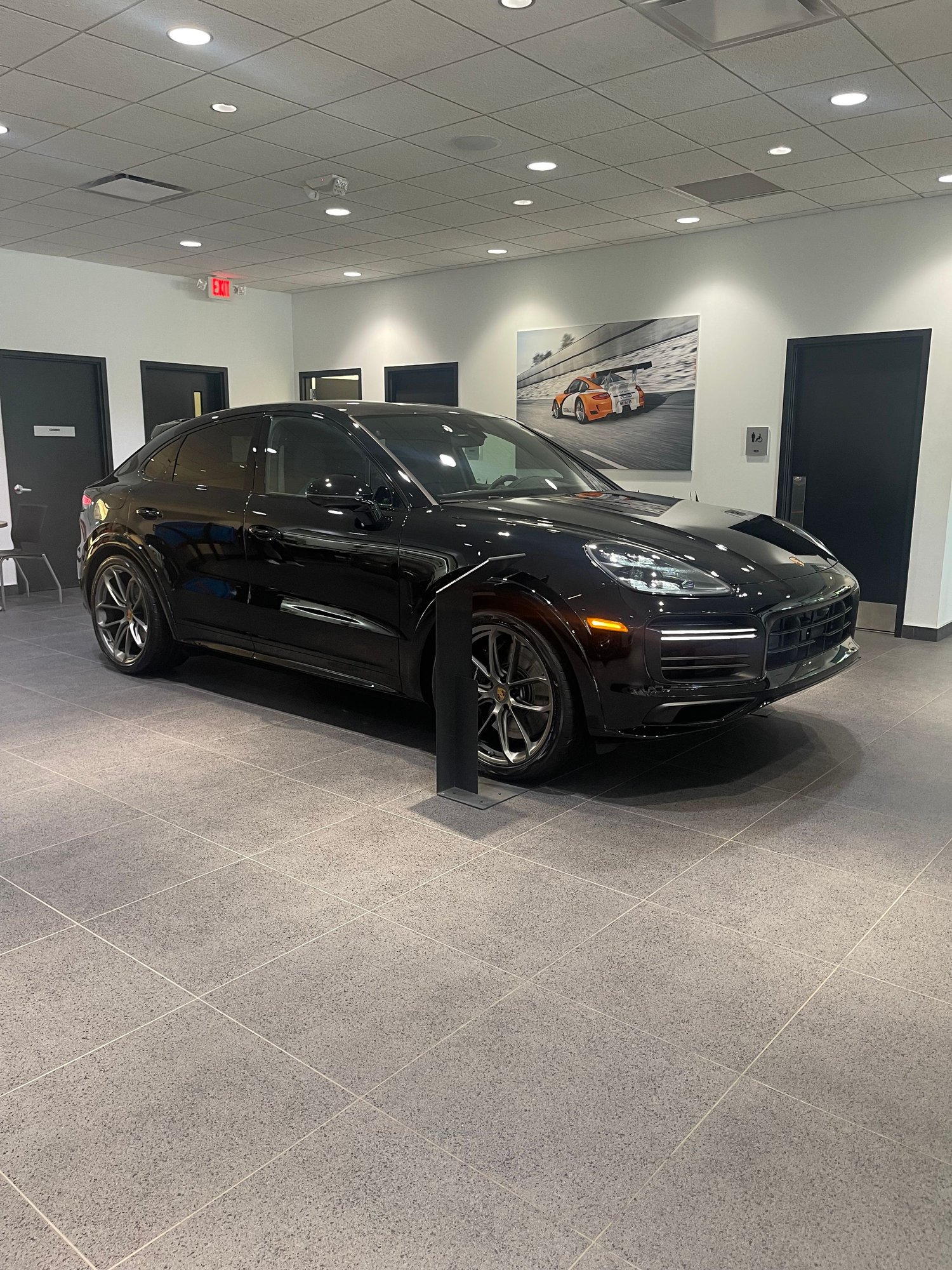 2022 Porsche Cayenne - 2022 Porsche Cayenne Turbo Coupe with Lightweight Package - New - VIN WP1BF2AY8NDA58301 - 25 Miles - 8 cyl - AWD - Automatic - SUV - Black - Lawrenceville, NJ 08648, United States
