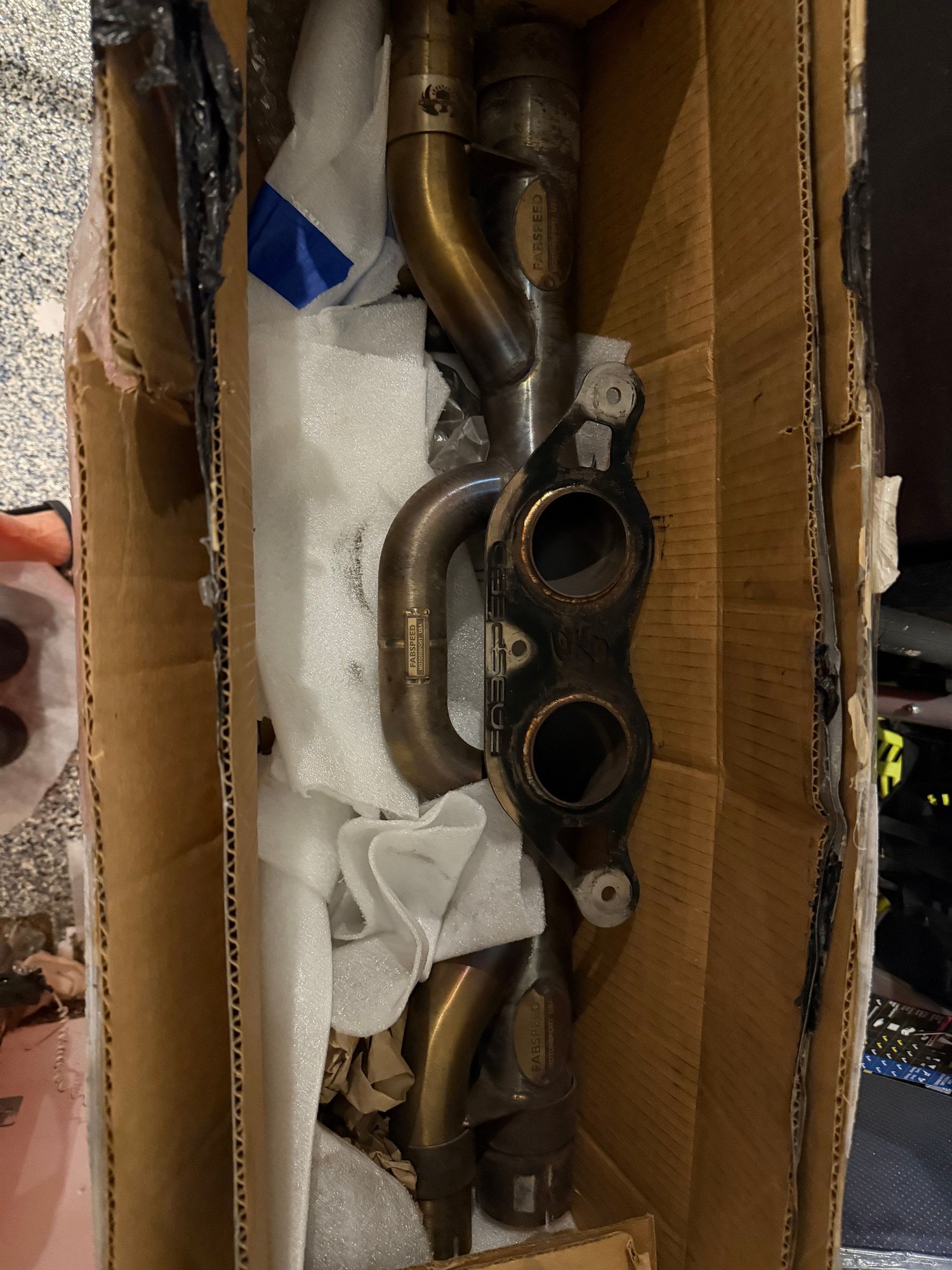 Engine - Exhaust - Fabspeed center bypass with tips - 991.1 gt3 - Used - Houston, TX 77079, United States
