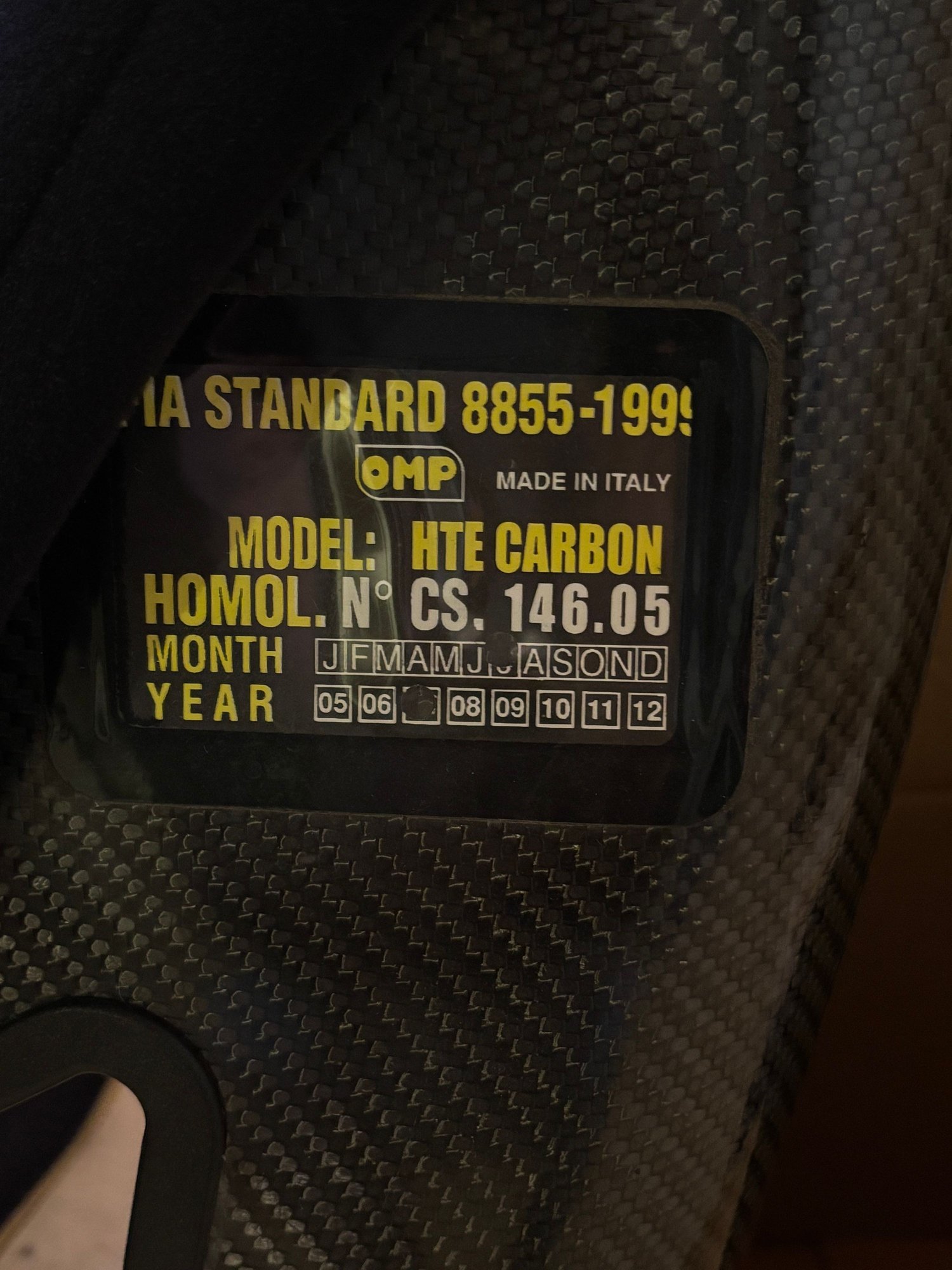 Interior/Upholstery - Old OMP halo seat - Used - All Years Any Make All Models - West Chester, PA 19382, United States