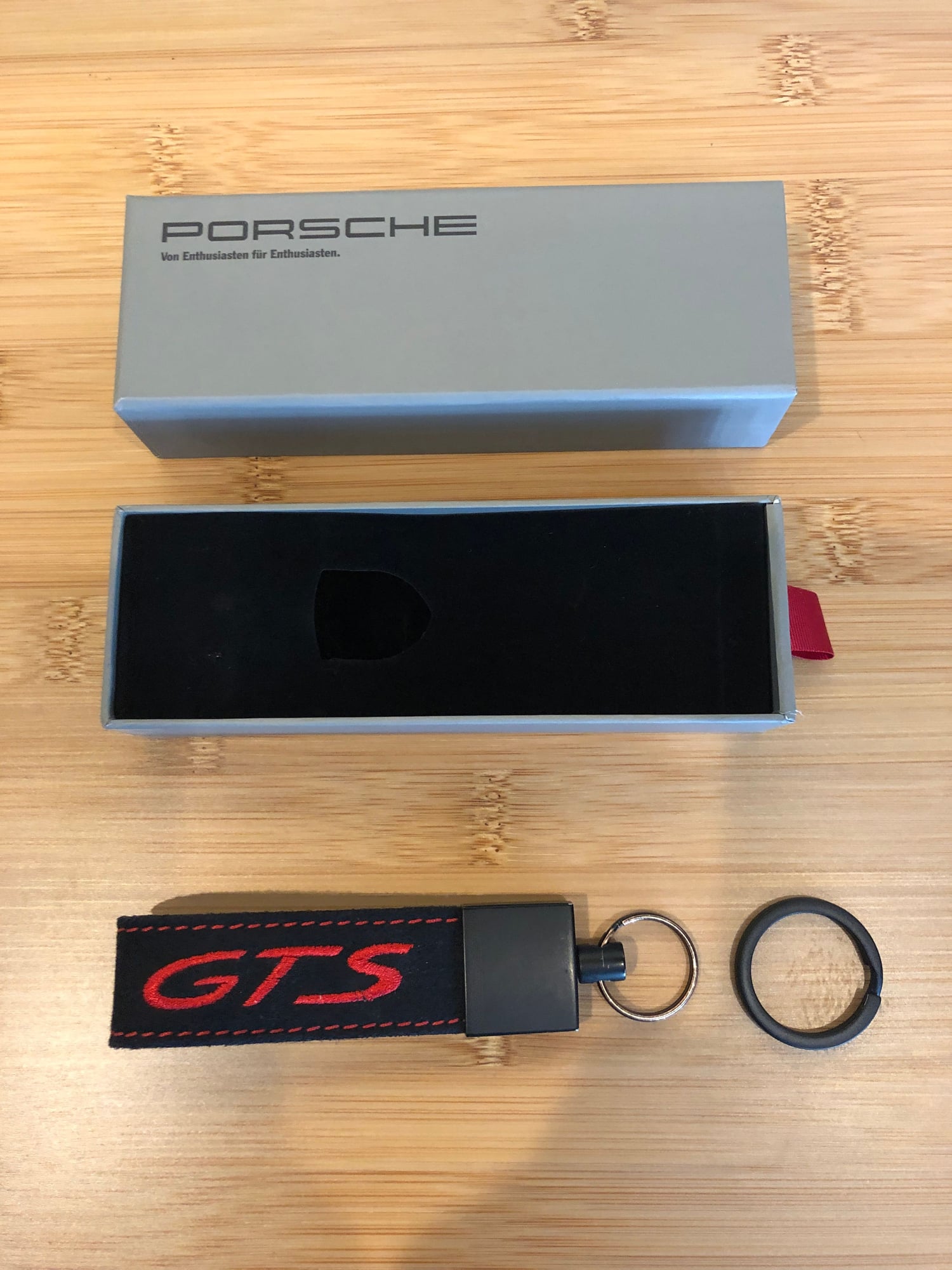 2000 Porsche 911 - GTS alcantara keychain - Accessories - $50 - Seattle, WA 98103, United States