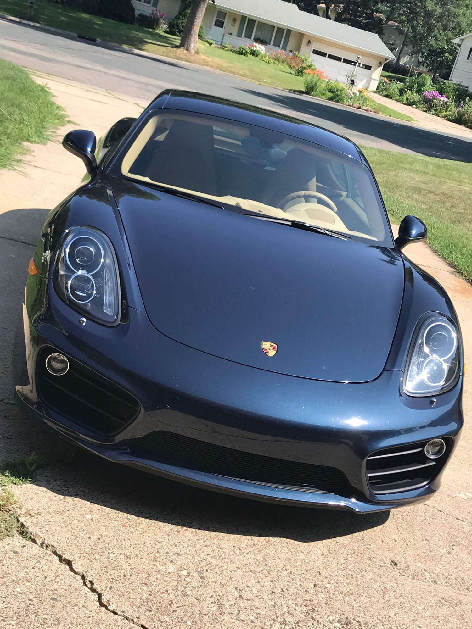 2014 Porsche Cayman - 2014 Cayman S w/6-speed - Used - VIN WP0AB2A84EK193473 - 35,500 Miles - 6 cyl - 2WD - Manual - Coupe - Blue - Minneapolis, MN 55401, United States