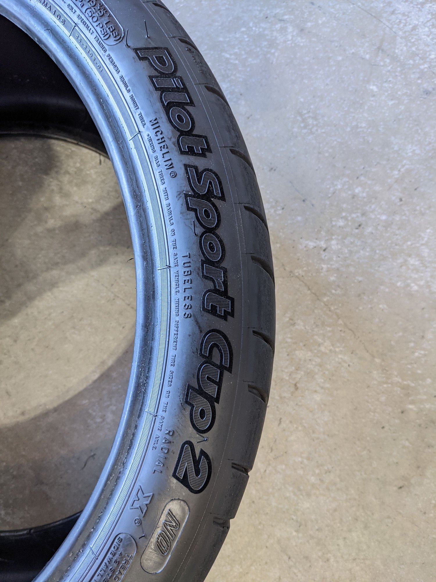Wheels and Tires/Axles - Michelin Pilot Sport Cup 2 N0 Set (F 245/35ZR20 x2 and R 305/30/ZR20 x2) - Used - 2014 to 2019 Porsche GT3 - Harrison City, PA 15636, United States