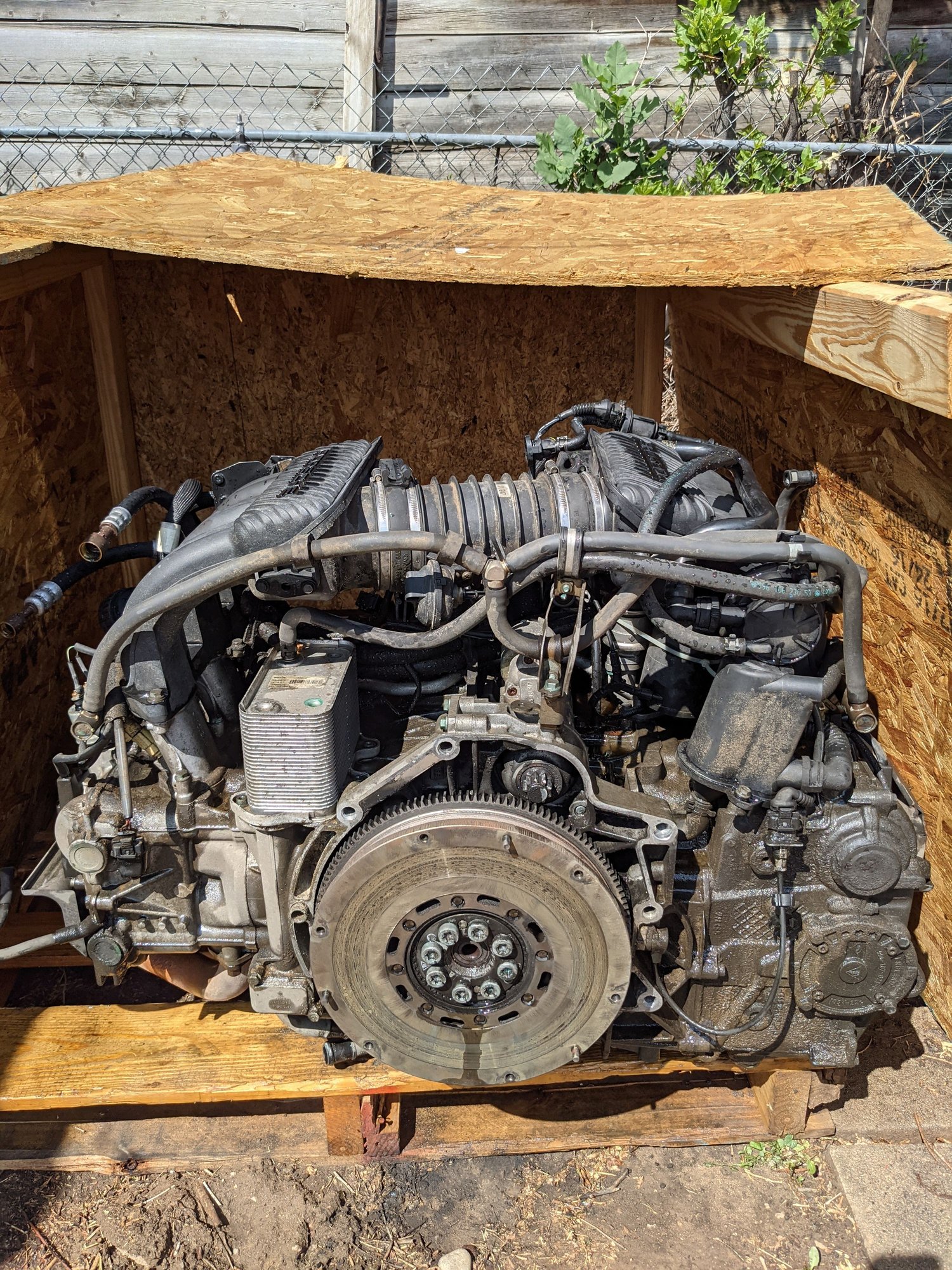 Engine - Complete - Complete 3.6 M96.03 motor assembly or parts - Used - 2002 to 2005 Porsche 911 - Denver, CO 80203, United States