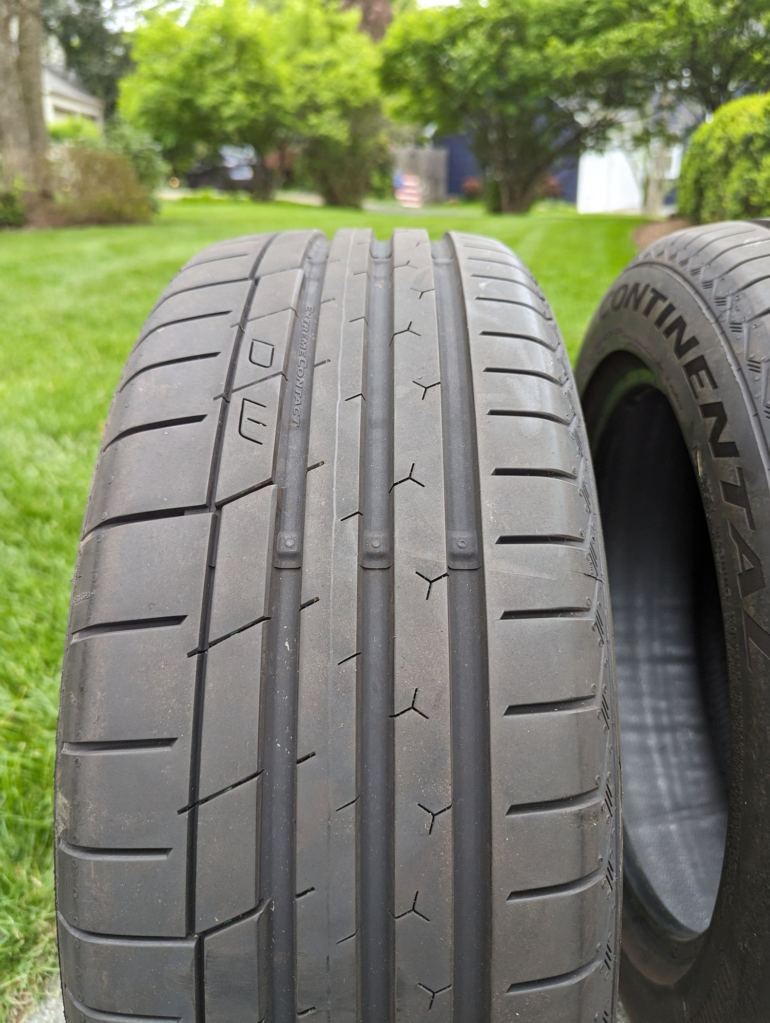 Wheels and Tires/Axles - 2 Continental Extreme Contact Sport tires - 205-55-16 - 964 / 911 - Used - 1989 to 1994 Porsche 911 - Millburn, NJ 07078, United States