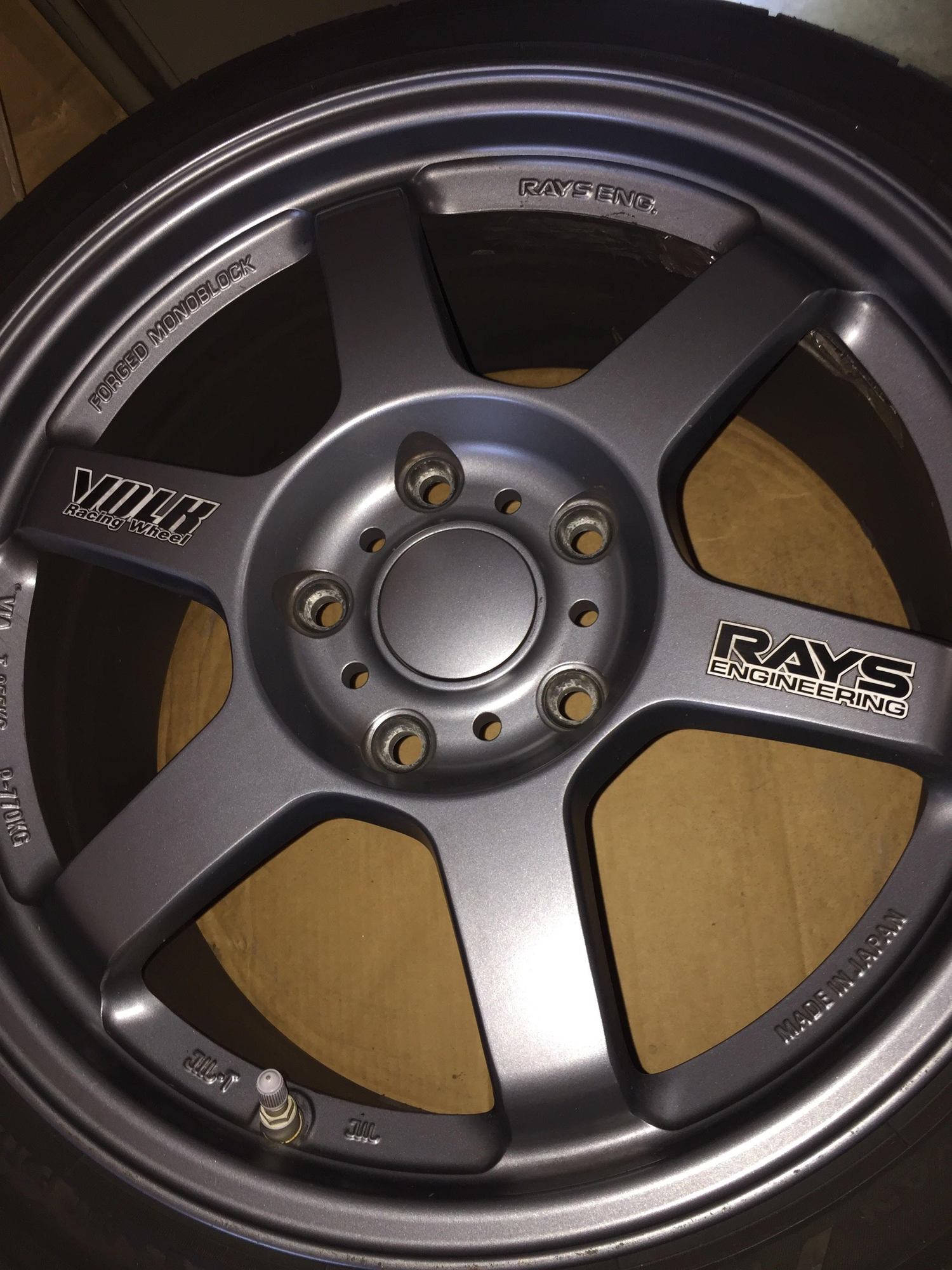 Wheels and Tires/Axles - Rays Engineering wheels and Yoko Ad 08R tires - Used - 1999 to 2003 Porsche 911 - 1999 to 2008 Porsche Boxster - 2007 to 2014 Porsche Cayman - Kingston, NH 03848, United States