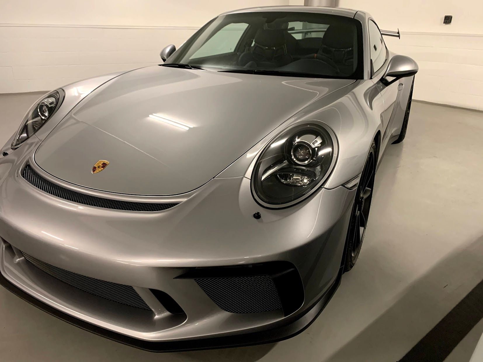2018 Porsche GT3 - 2018 GT Silver 911 GT3 6spd w/ 4440 miles FS. - Used - VIN WP0AC2A95JS175838 - 4,440 Miles - 6 cyl - 2WD - Manual - Coupe - Silver - San Rafael, CA 94901, United States