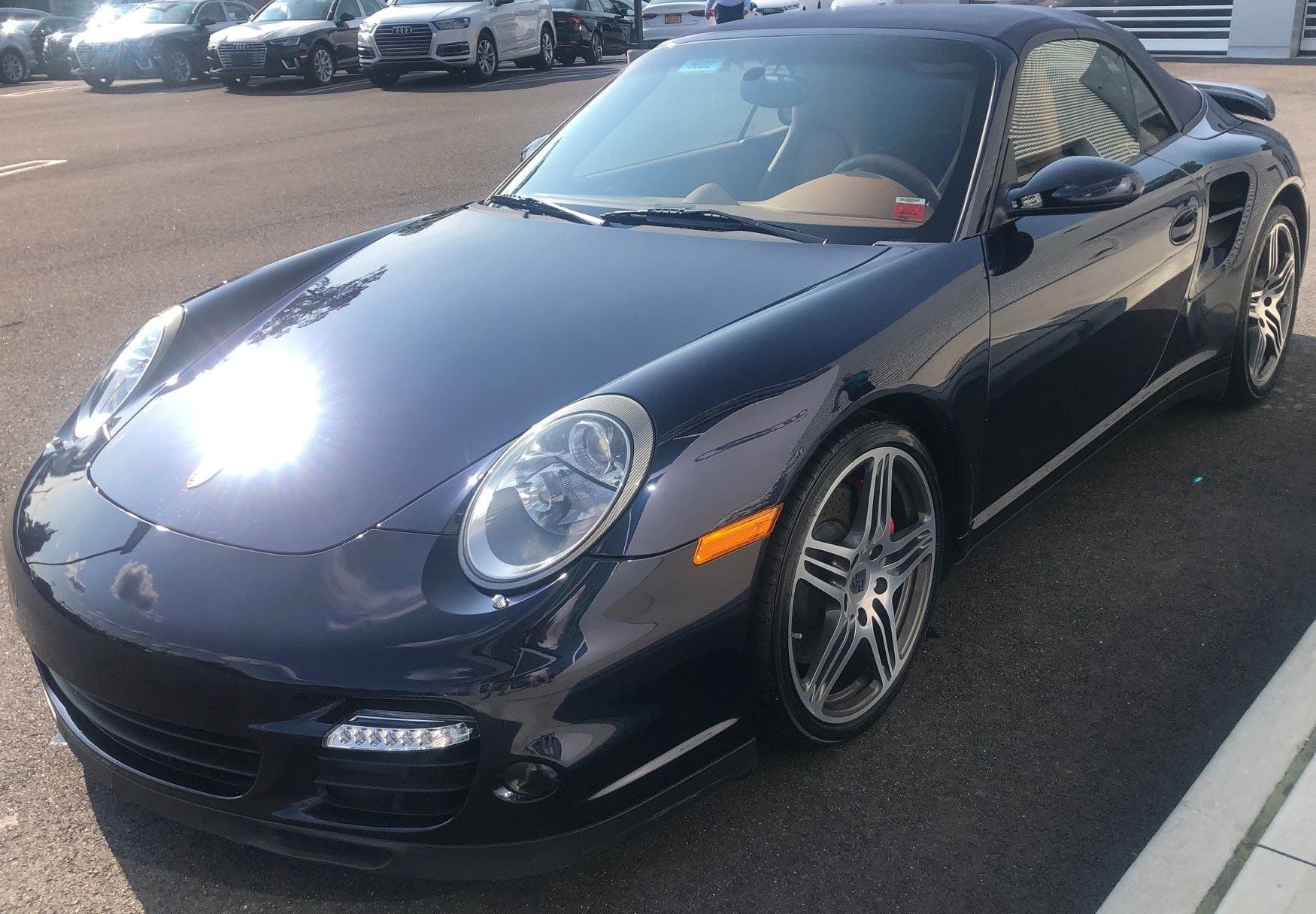 2009 Porsche 911 - 2009 911 Turbo Cab / Manual - Used - VIN WP0CD29969S773801 - 32,254 Miles - 6 cyl - AWD - Manual - Convertible - Blue - Roslyn Heights, NY 11577, United States