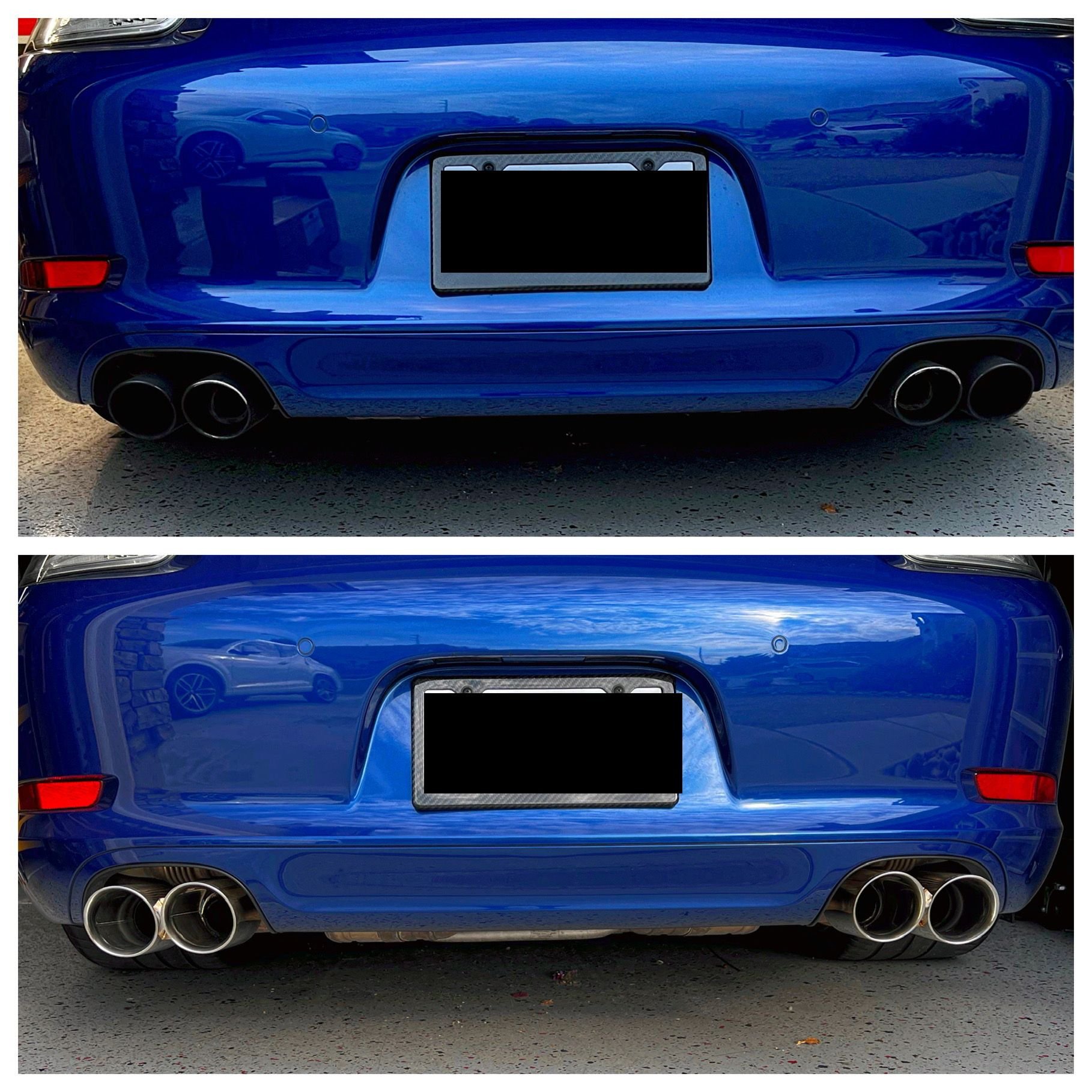 Fabspeed Porsche 991 Carrera Quad Exhaust Tips (PSE / Carrera S) (2012