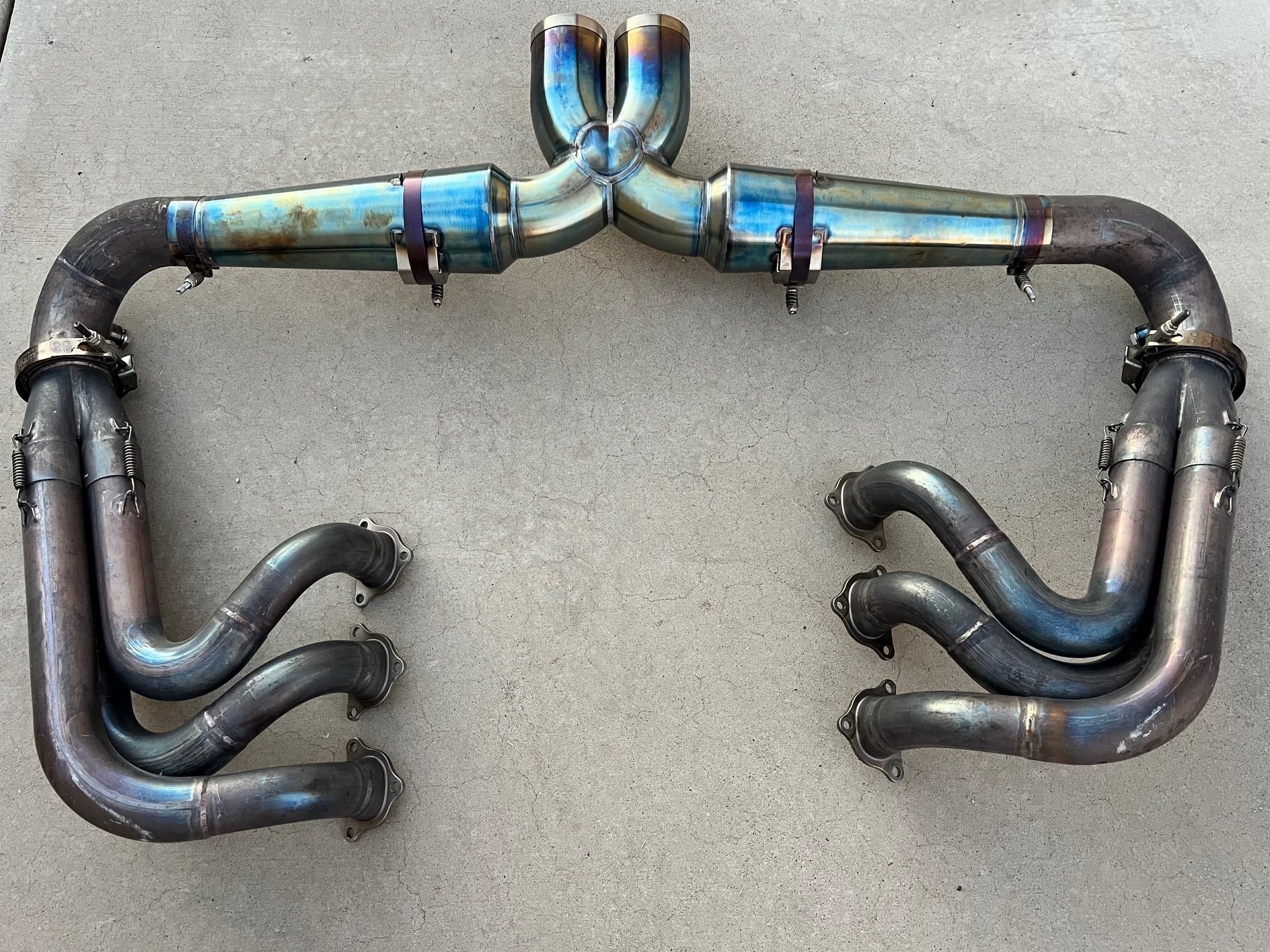 Engine - Exhaust - Dundon Motorsports Complete Race Exhaust Package for 992 GT3 / RS- CUP - Used - 2021 to 2025 Porsche GT3 - Phoenix, AZ 85044, United States