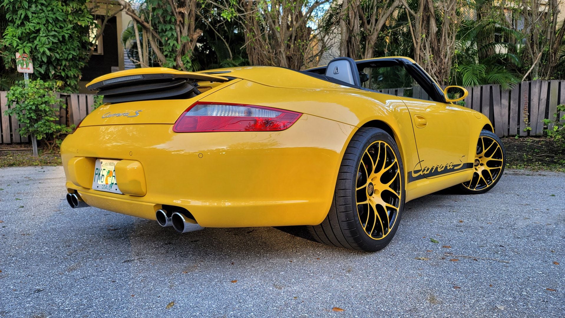 2008 Porsche 911 - 2008 Porsche 911 Carrera S Cab. Speed Yellow. 6MT 20k miles - Used - VIN 00000000000000000 - 20,566 Miles - 6 cyl - 2WD - Manual - Convertible - Yellow - Ft. Lauderdale, FL 33314, United States