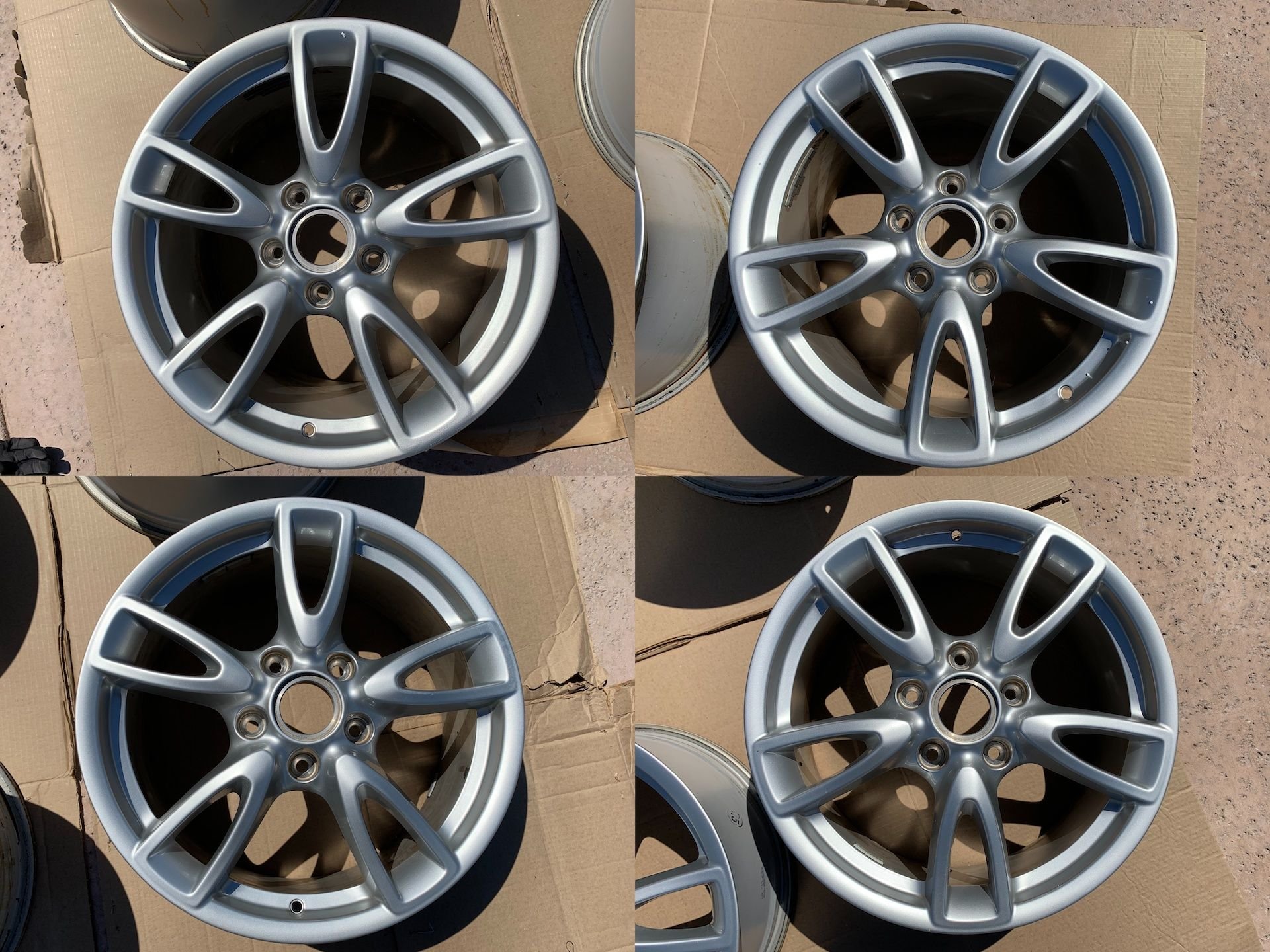 Wheels and Tires/Axles - 18" INCH PORSCHE 911 997.2  2009-2013 OEM SET OF 4 WHEELS\RIMS GREAT CONDITION - Used - 2009 to 2013 Porsche 911 - Dallas, TX 75454, United States