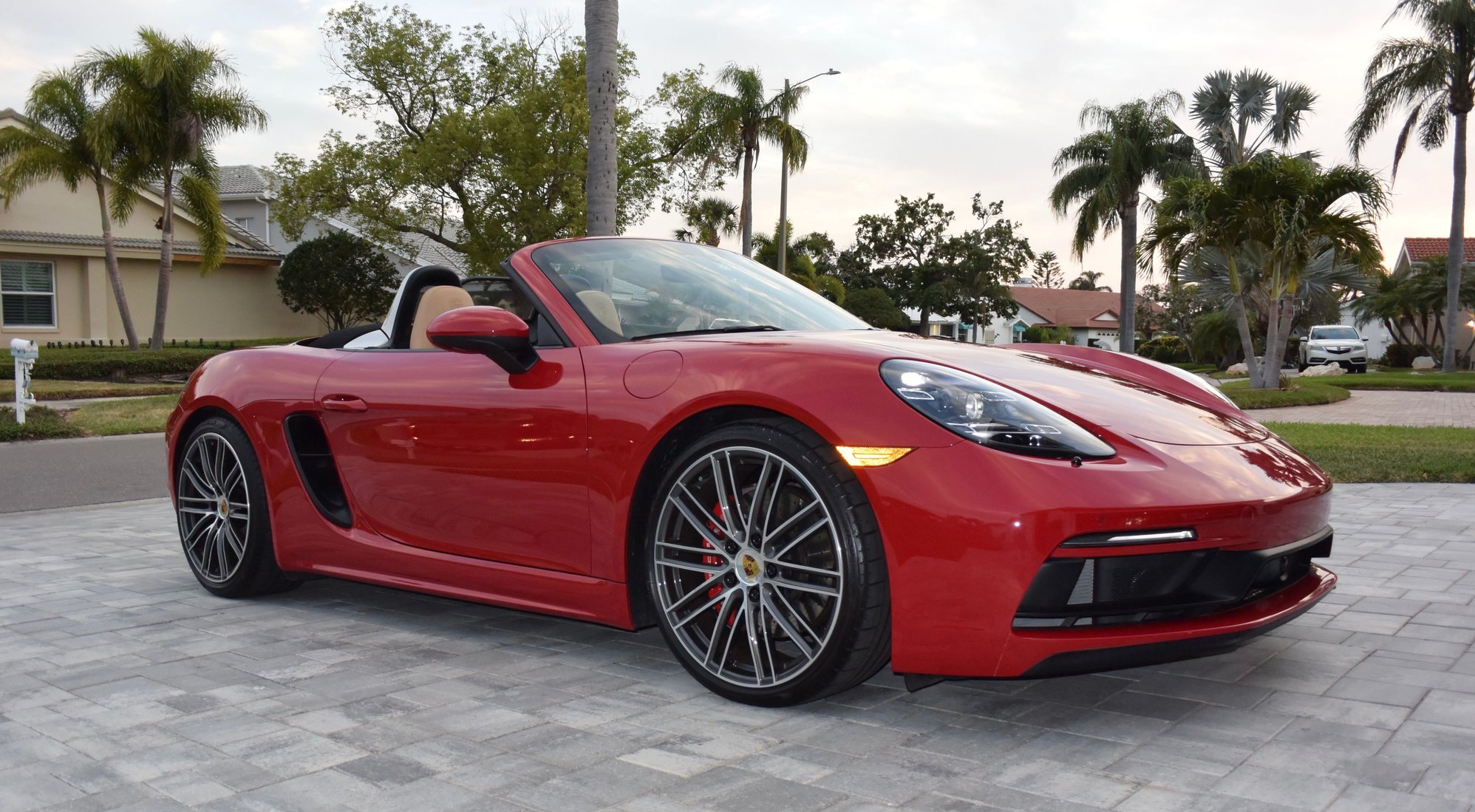 2021 Porsche 718 Boxster - 2021 718 Boxster GTS 4.0 - Carmine Red / Luxor Beige - 7k Miles! - Immaculate! - Used - VIN WP0CD2A87MS232624 - 6,990 Miles - 6 cyl - 2WD - Automatic - Convertible - Red - Tampa, FL 33615, United States