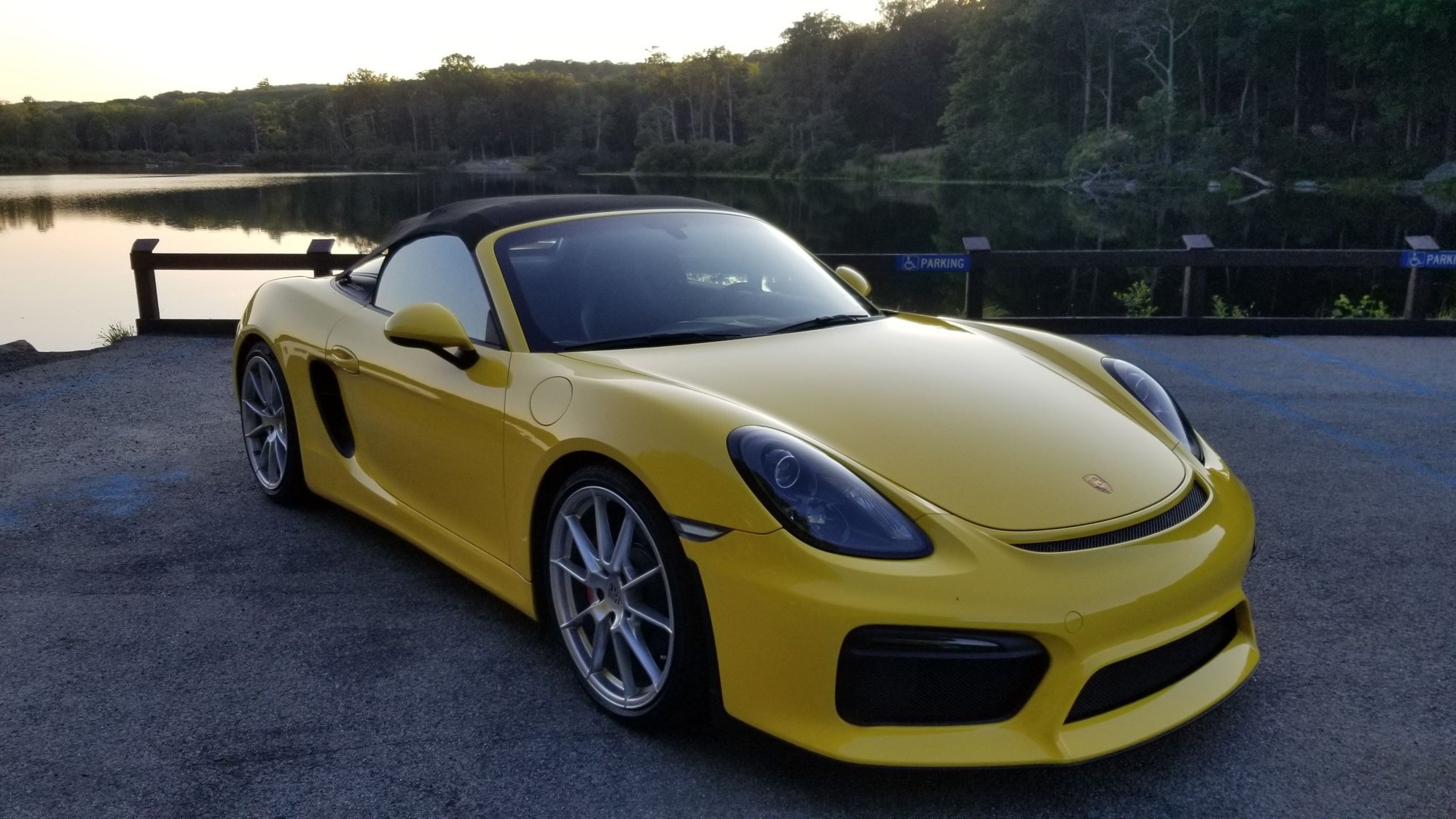 2016 Porsche Boxster - 2016 Racing Yellow Boxster Spyder - Original Owner!Clean Car!- $79,900 - Used - VIN WP0CC2A89GS152717 - 14,850 Miles - 6 cyl - 2WD - Manual - Convertible - Yellow - Suffern, NY 10901, United States