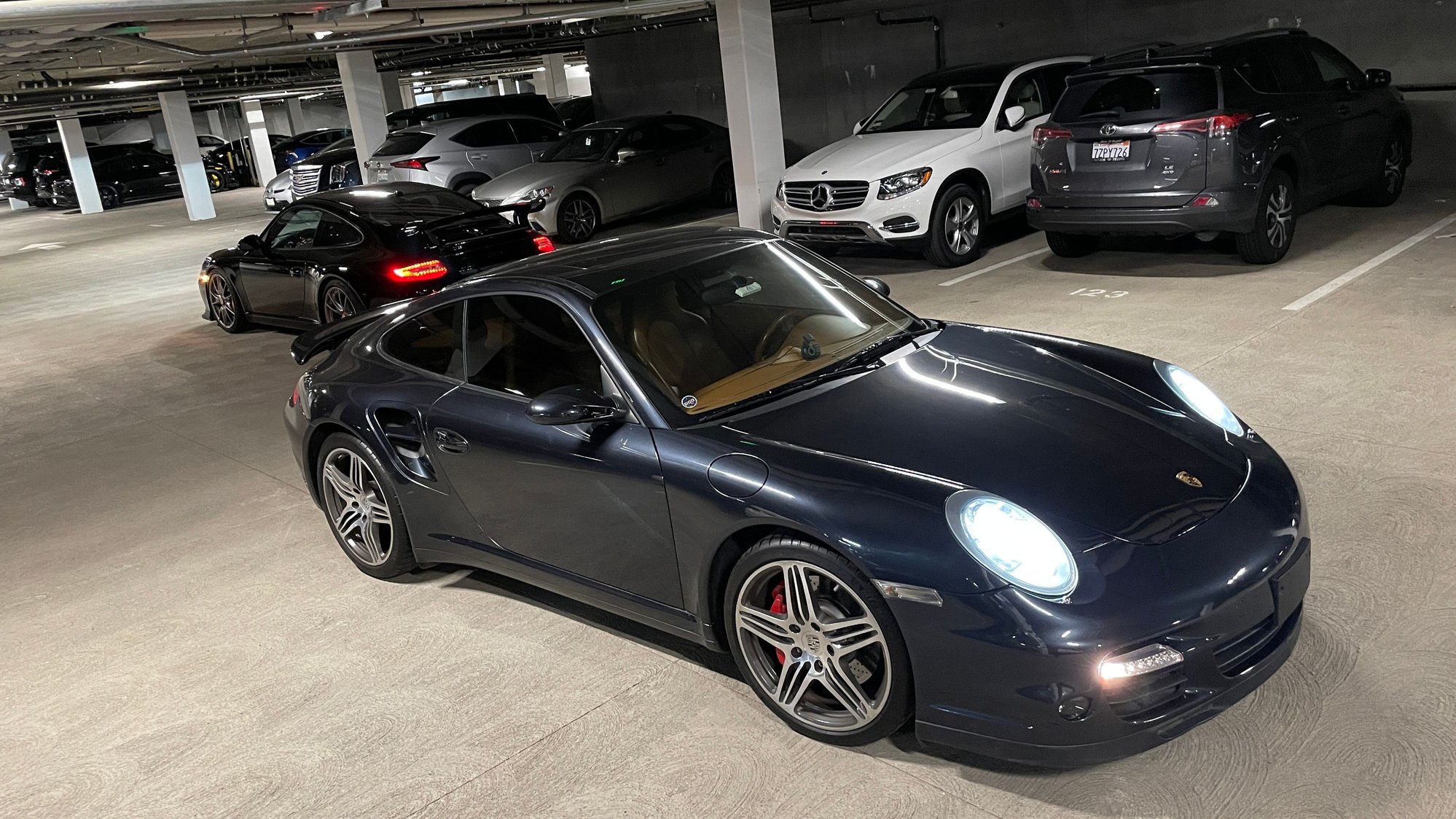 2008 Porsche 911 - 2008 Porsche 911 Turbo 6 Speed Coupe Atlas Grey - Used - VIN W0000000000000000 - 56,000 Miles - 6 cyl - AWD - Manual - Coupe - Gray - Danville, CA 94526, United States