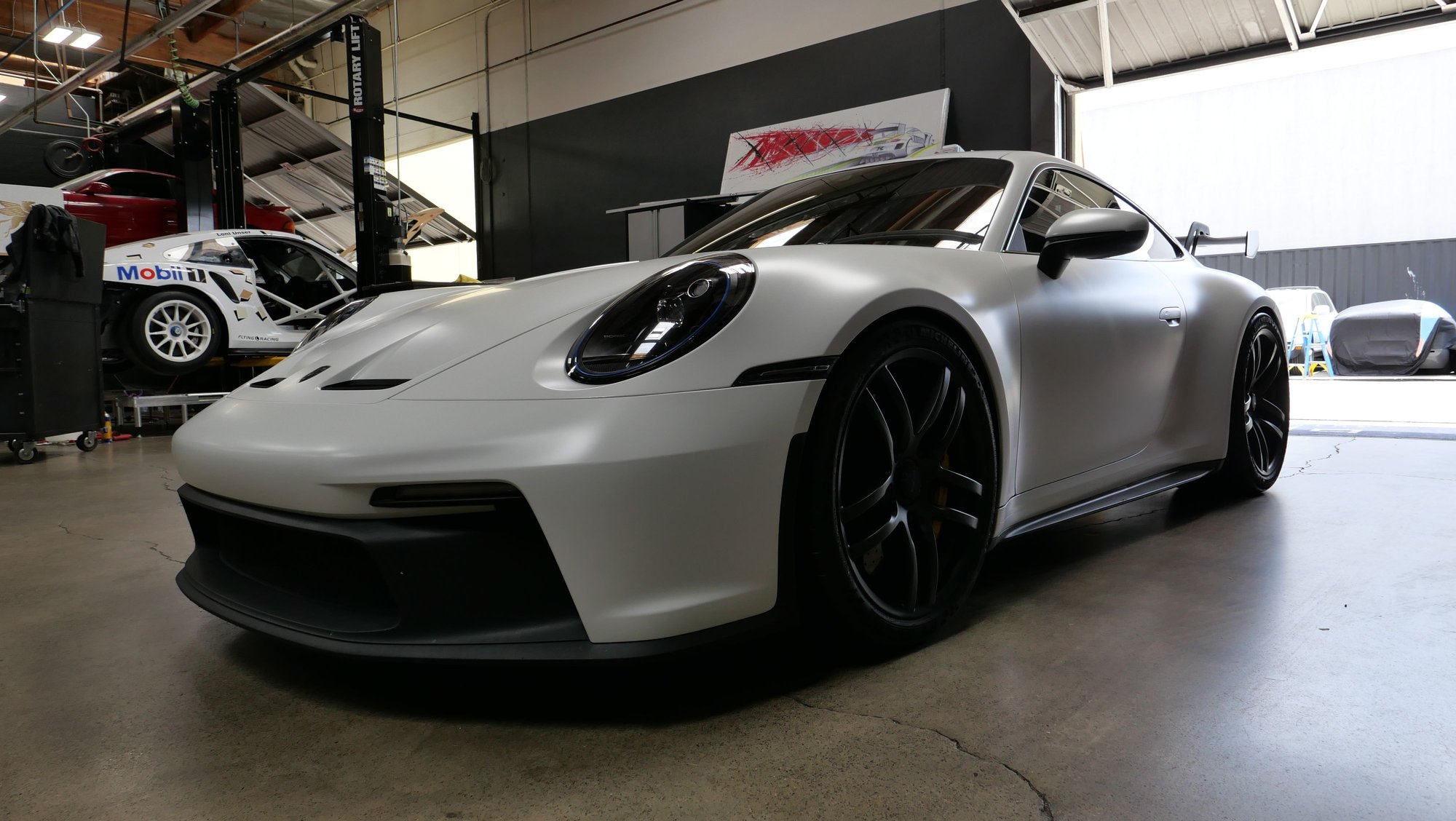 Wheels and Tires/Axles - Porsche 992 GT3 Carbon Fiber BST GT TEK 10 Spoke Wheel Set (2022+) Blackstone Tek - Used - Long Beach, CA 90806, United States